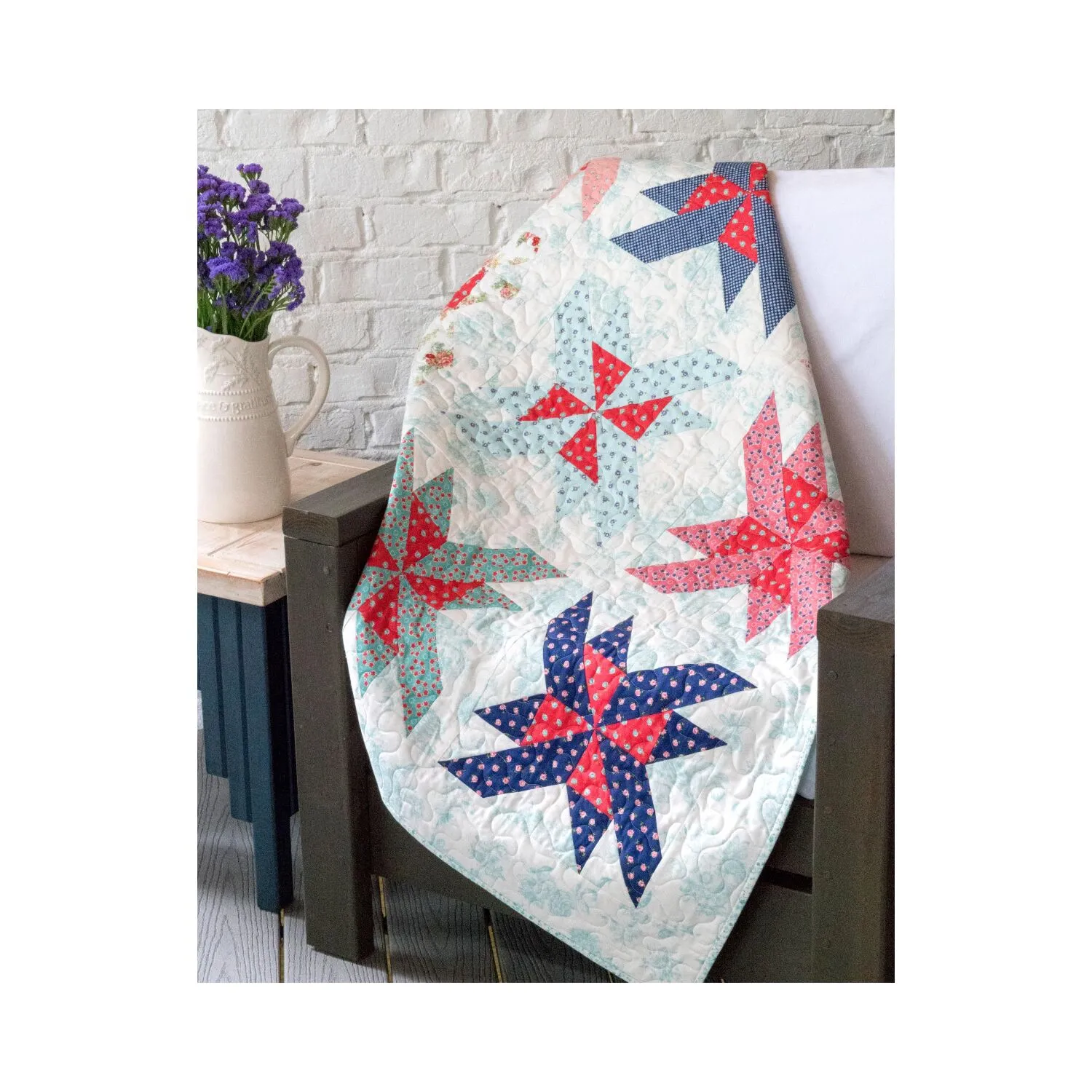 GO! Qube 12 Spin Fresh Quilt Pattern