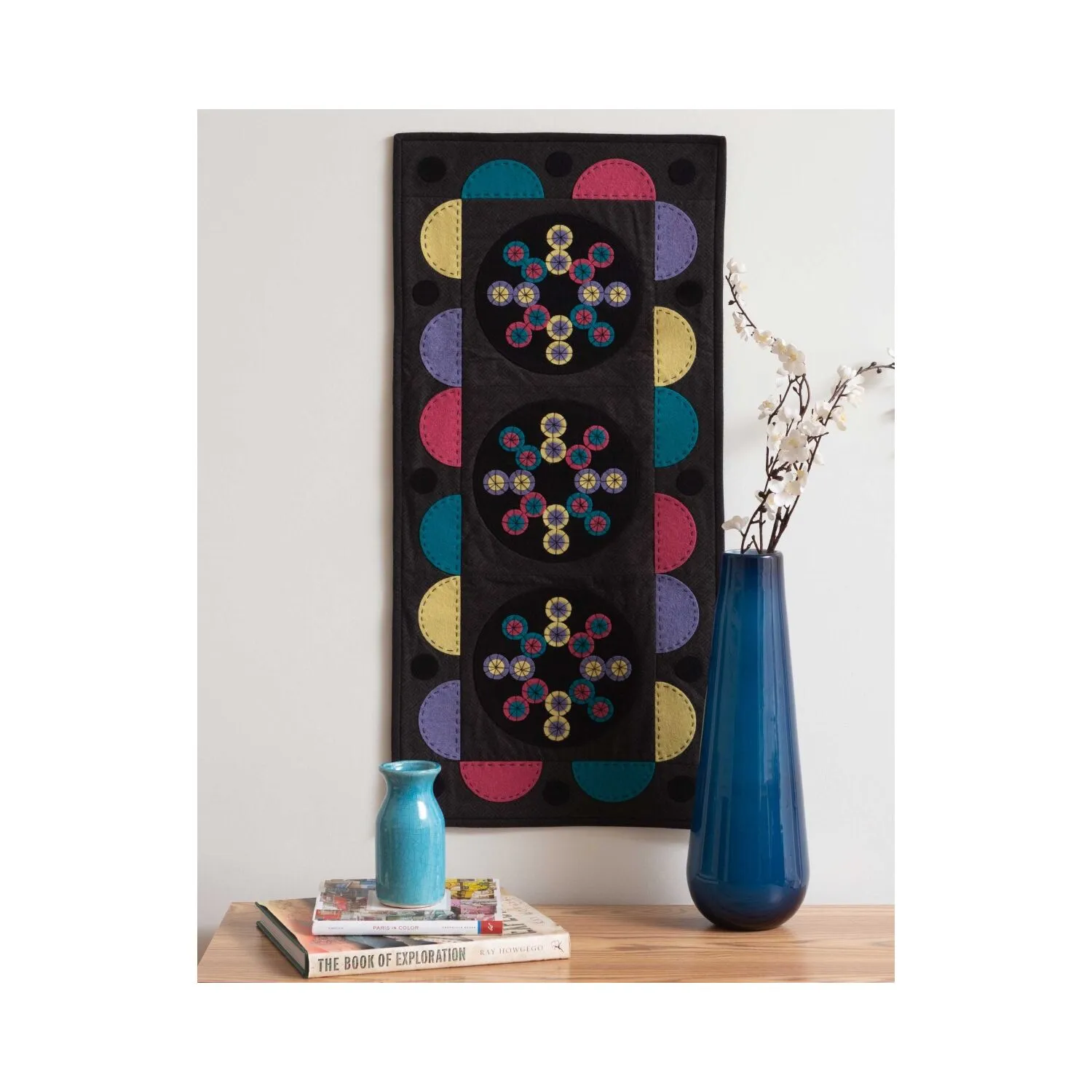 GO! Circles Penny Rug Table Topper Pattern