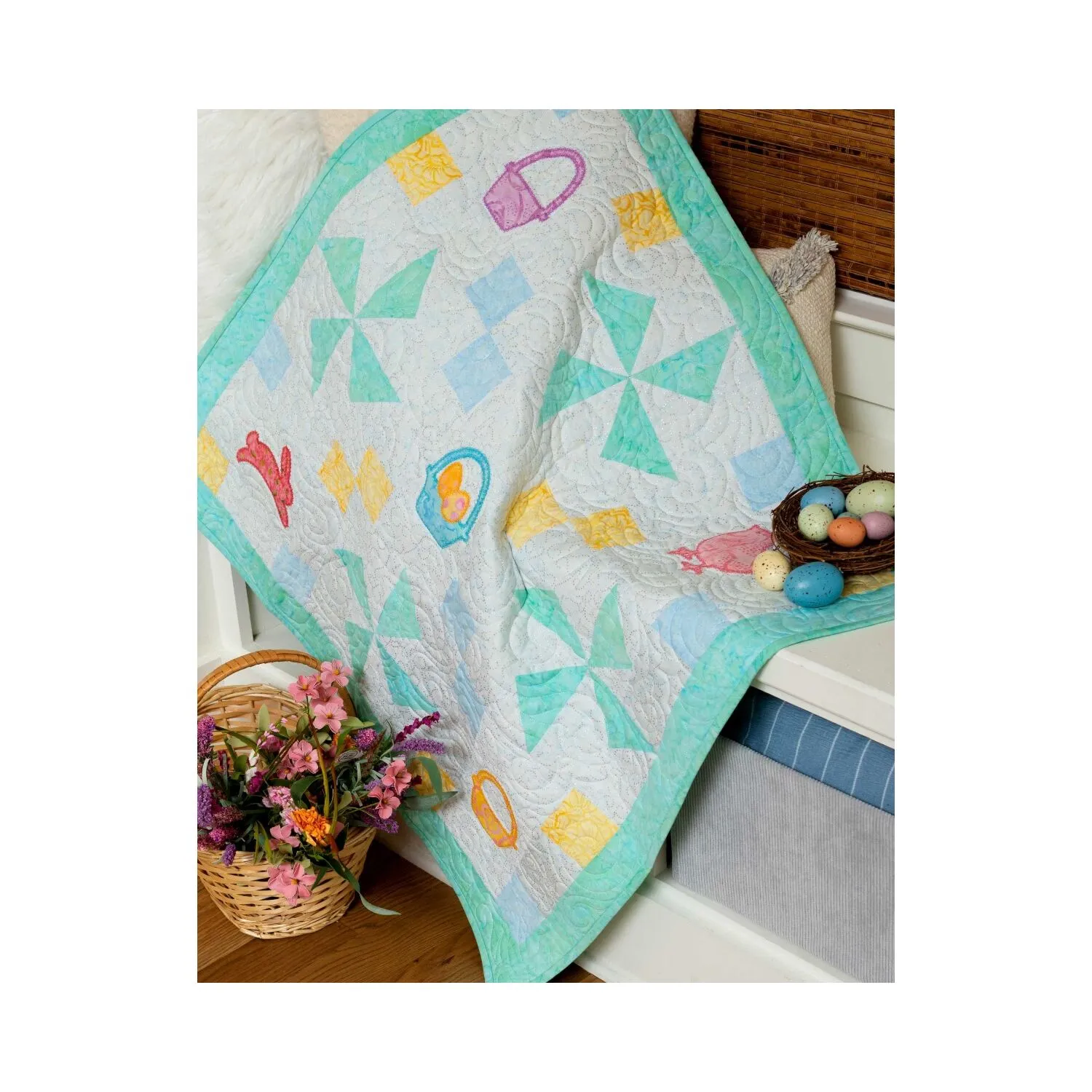 GO! Spring Medley Baby Quilt Pattern