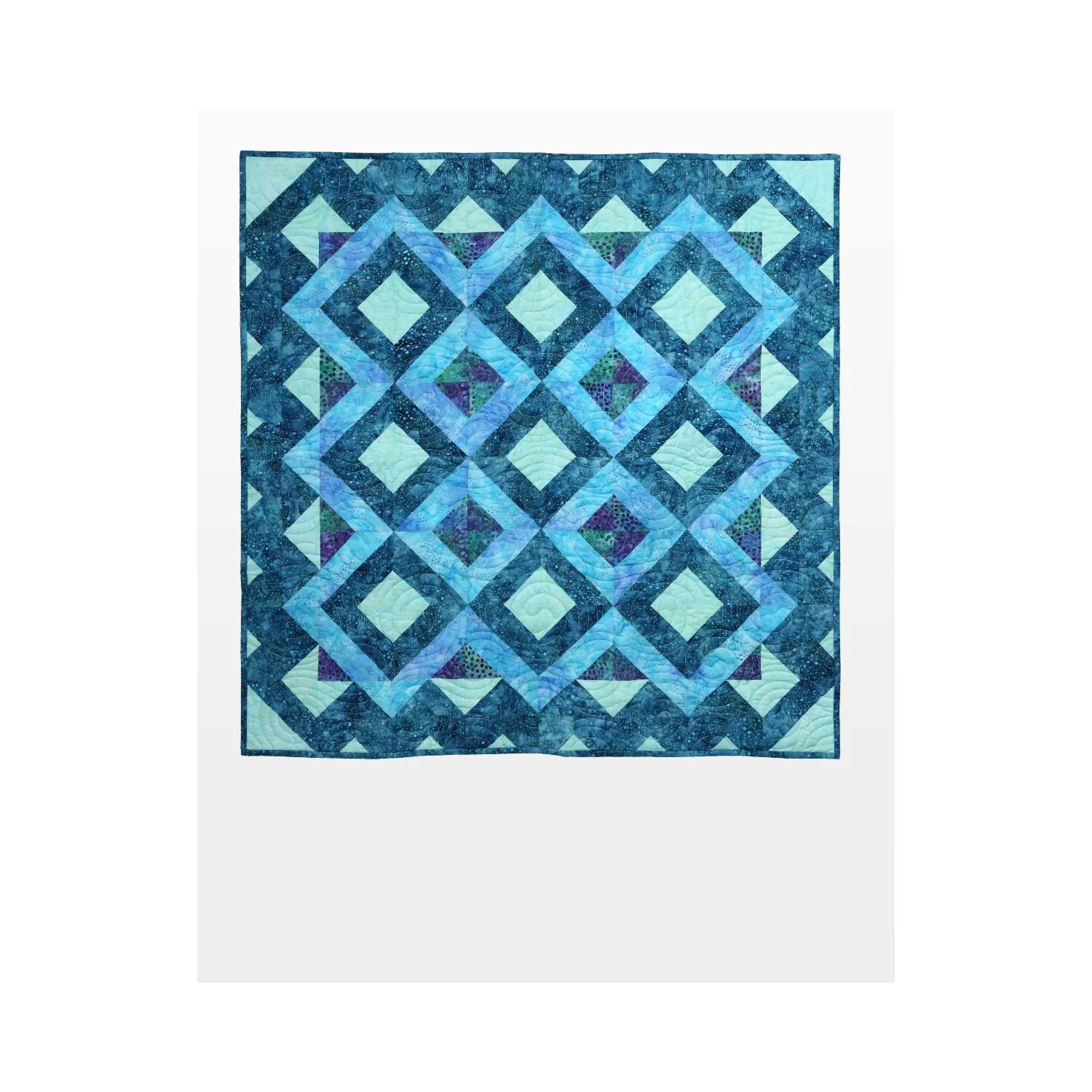 GO! Qube 10 Vortex Mosaic Throw Quilt Pattern 2 GO! Qube 10 Vortex Mosaic Throw Quilt Pattern