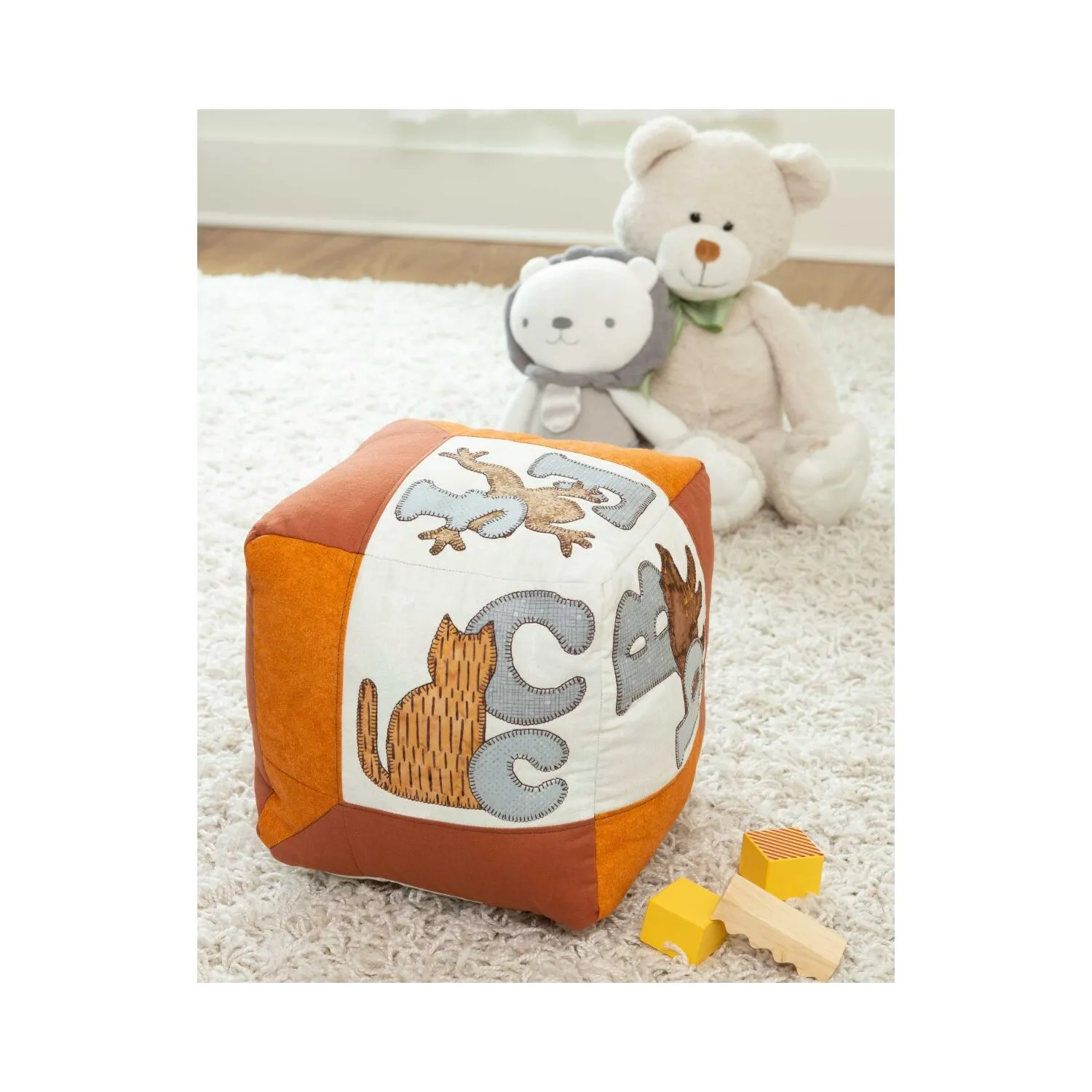GO! Qube 12 Alphabet Pillow Pattern