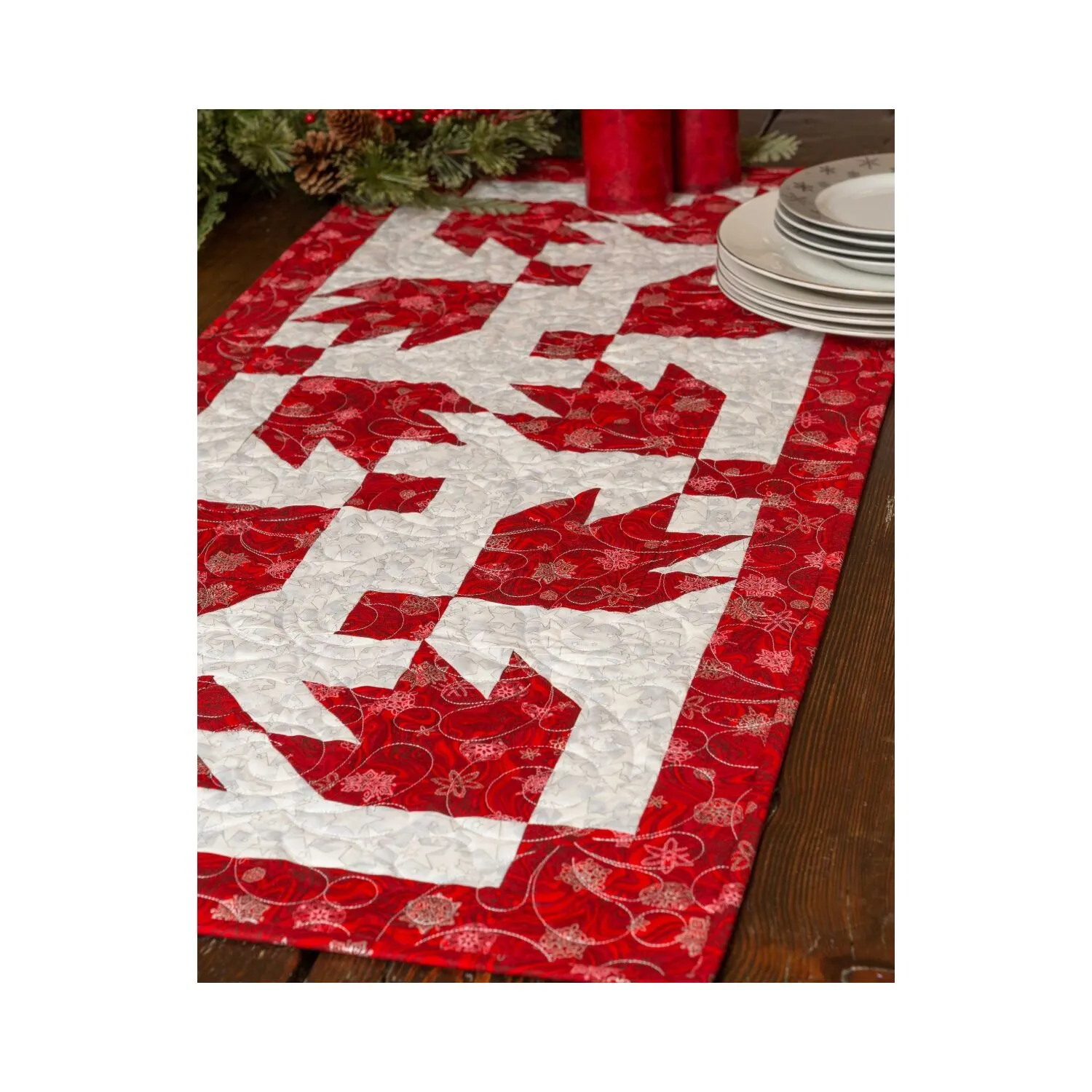 GO! Bear Tracks Table Runner Pattern