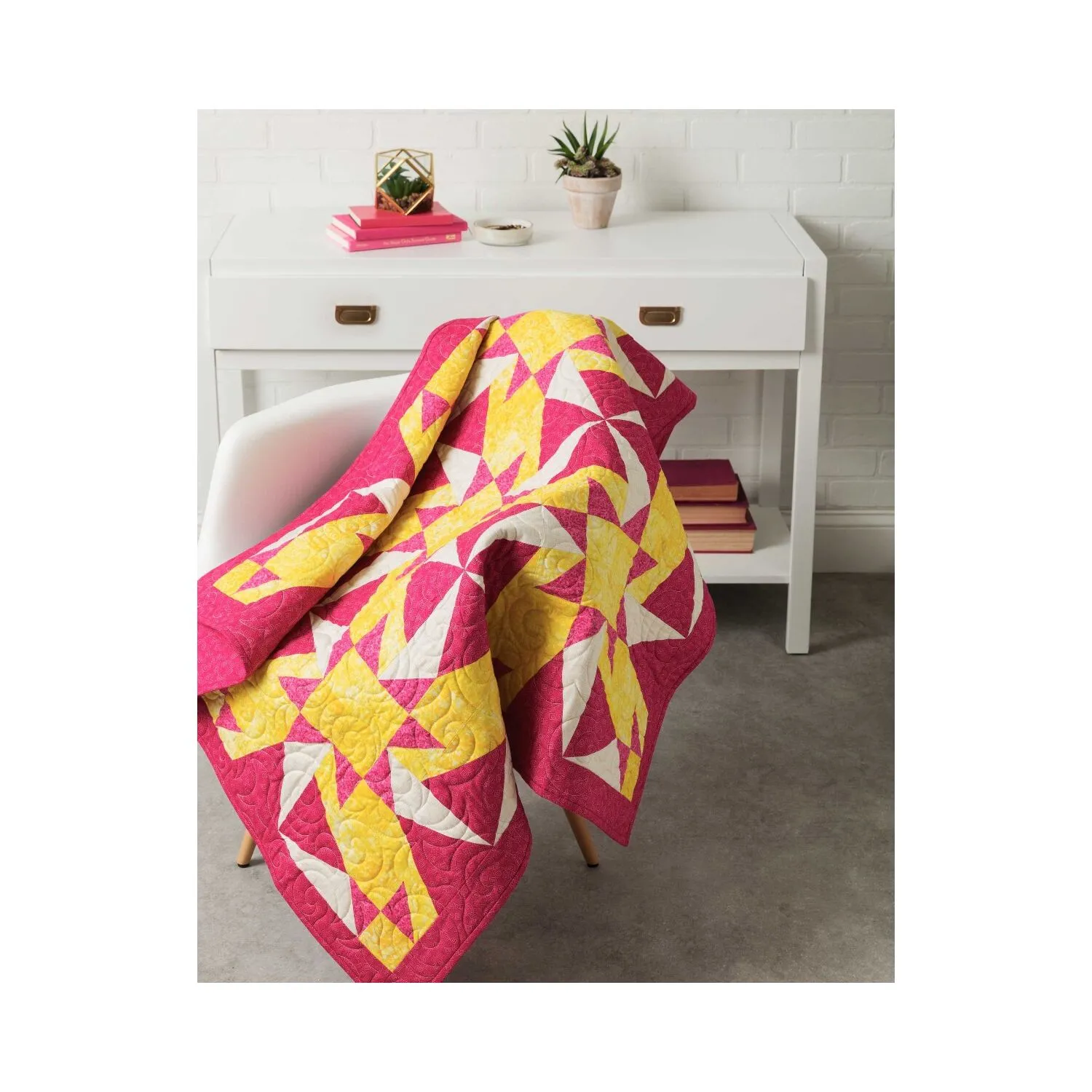 GO! Qube 10 Kindling Throw Quilt Pattern