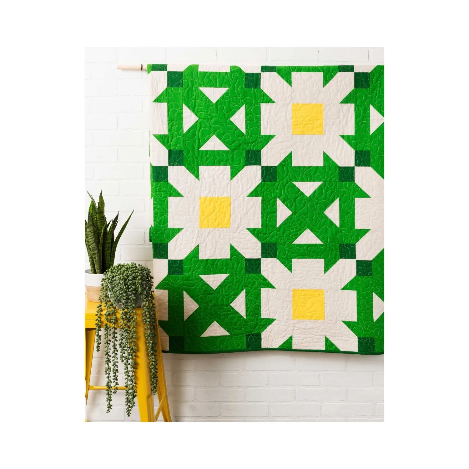 GO! Qube 10 Daisy Patch Quilt Pattern