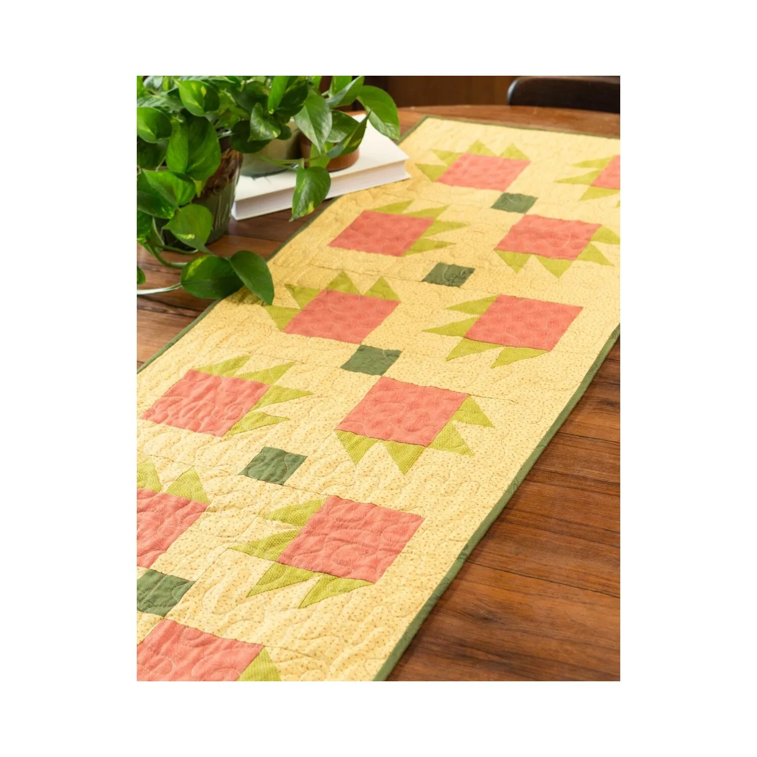 GO! Tossed Bear's Claw Table Runner Pattern