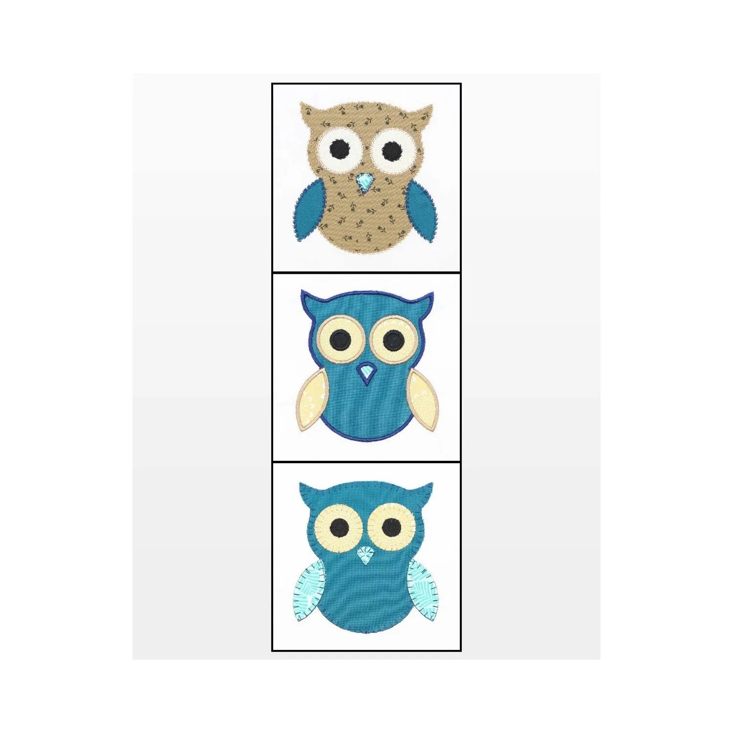 GO! Owl Embroidery Designs