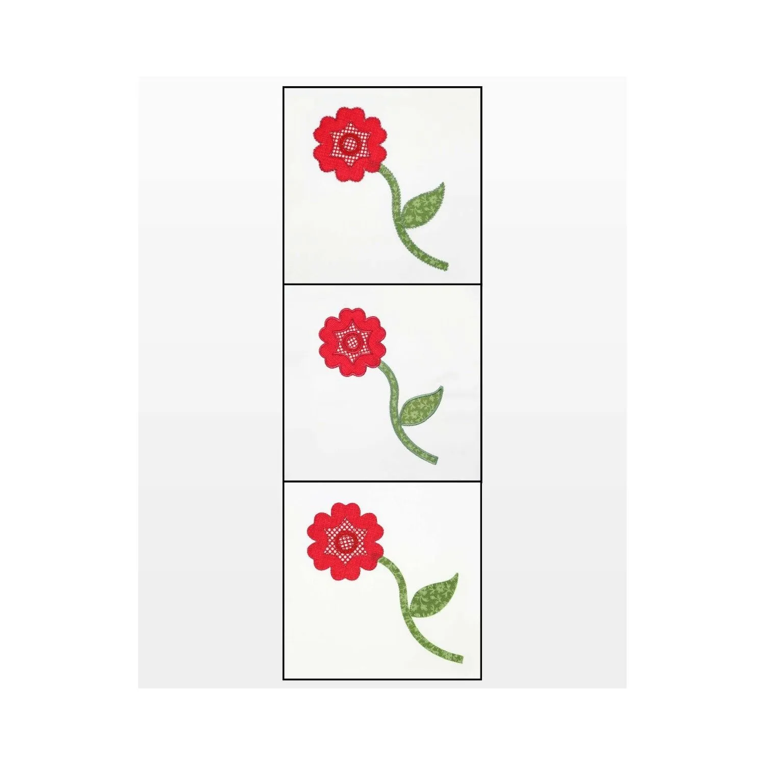 GO! Round Flower Embroidery Designs