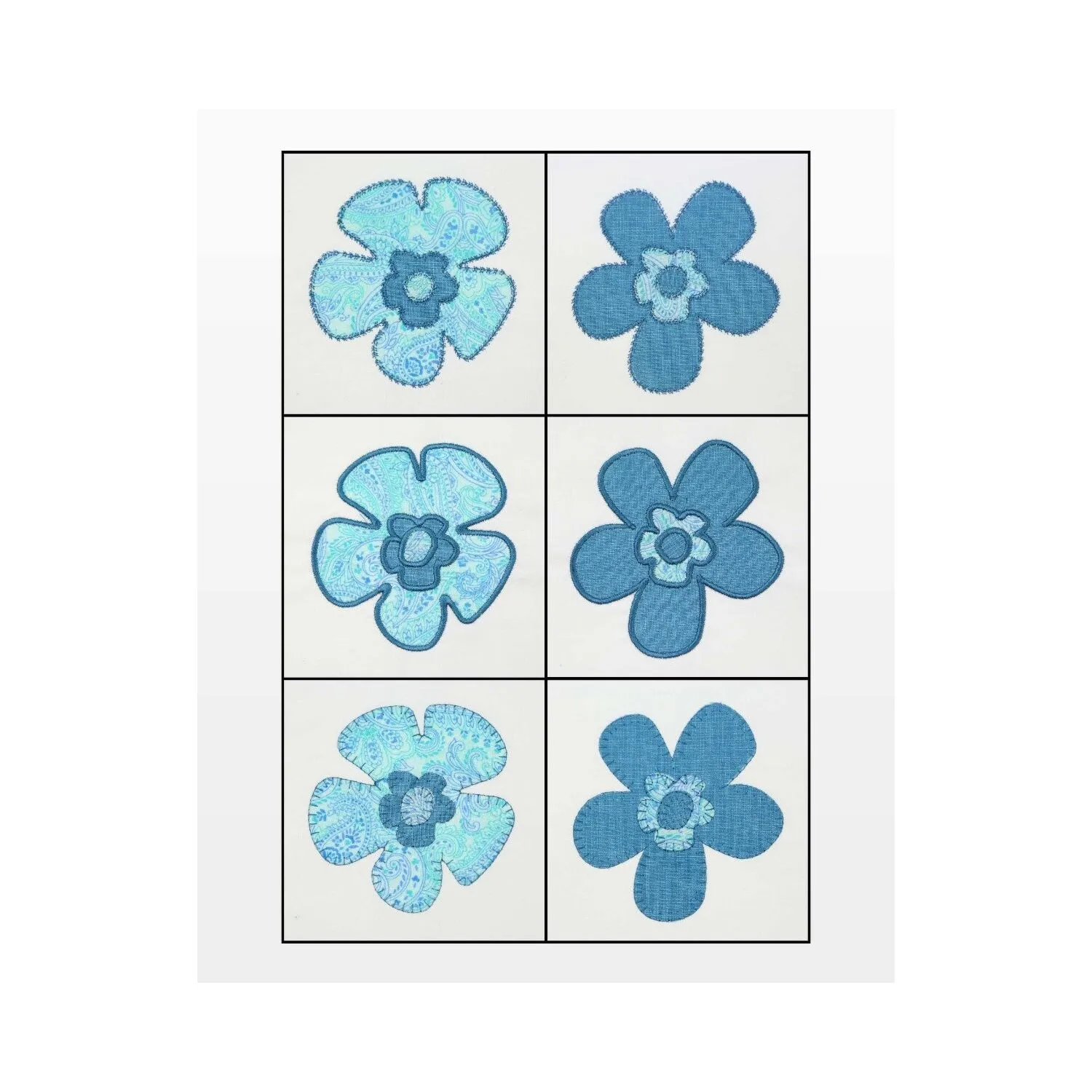 GO! Funky Flowers Embroidery Designs