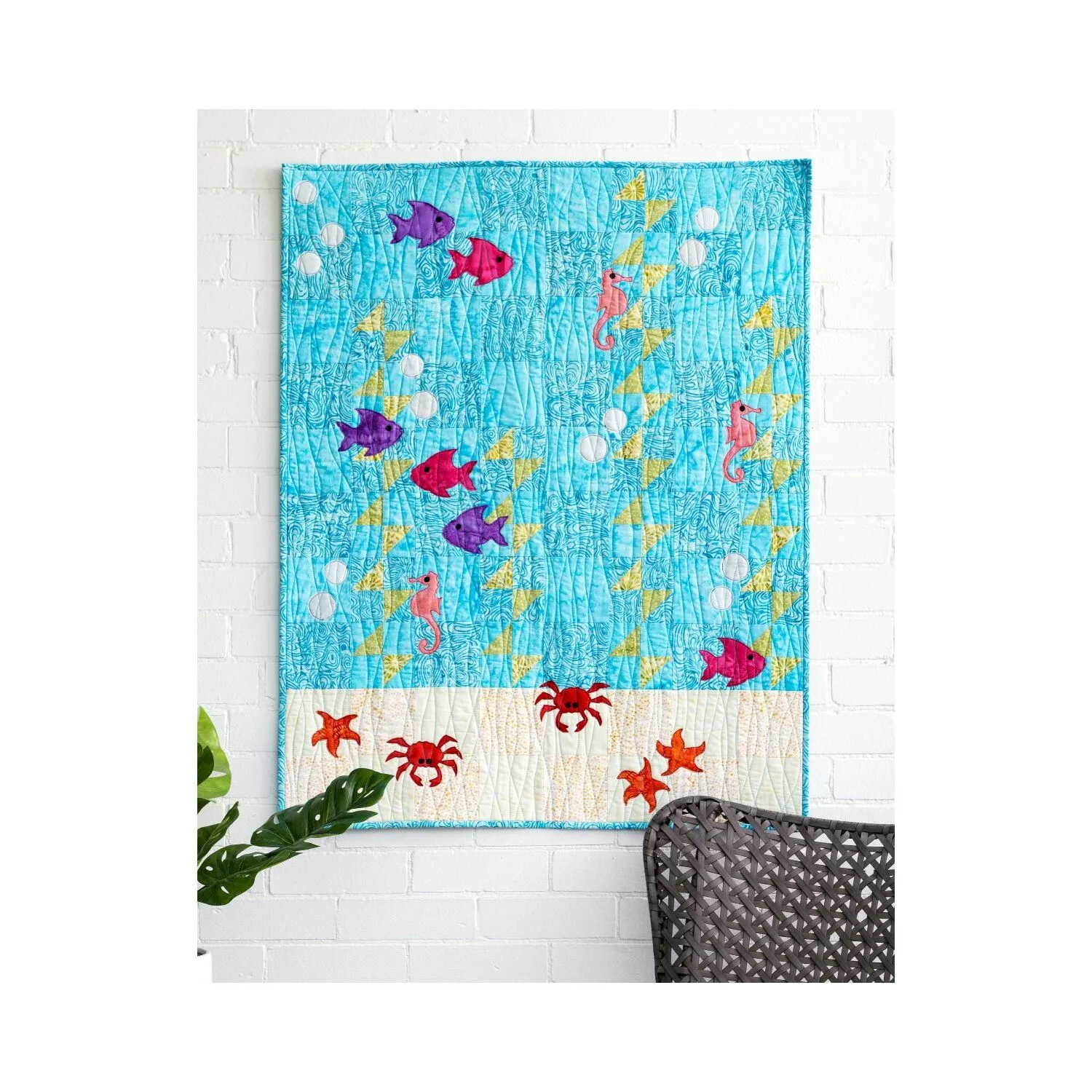 GO! Underwater Sea Adventure Throw Quilt Pattern