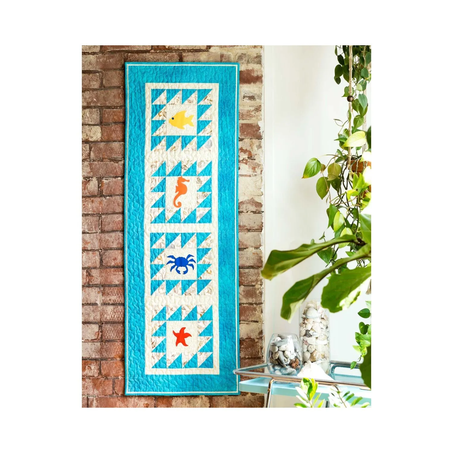 GO! Sea Life Medley Wall Hanging Pattern