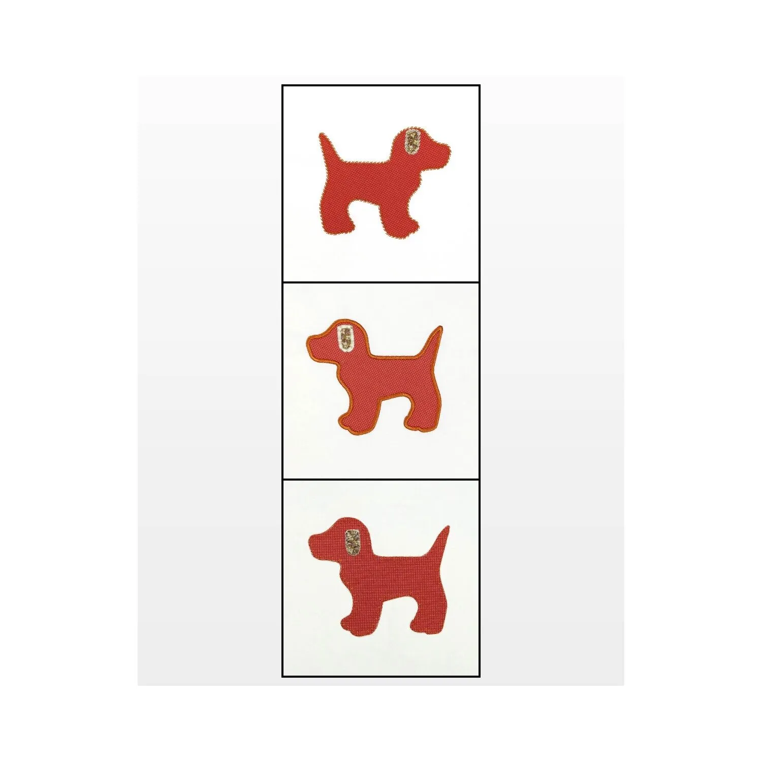GO! Gingham Dog Embroidery Designs