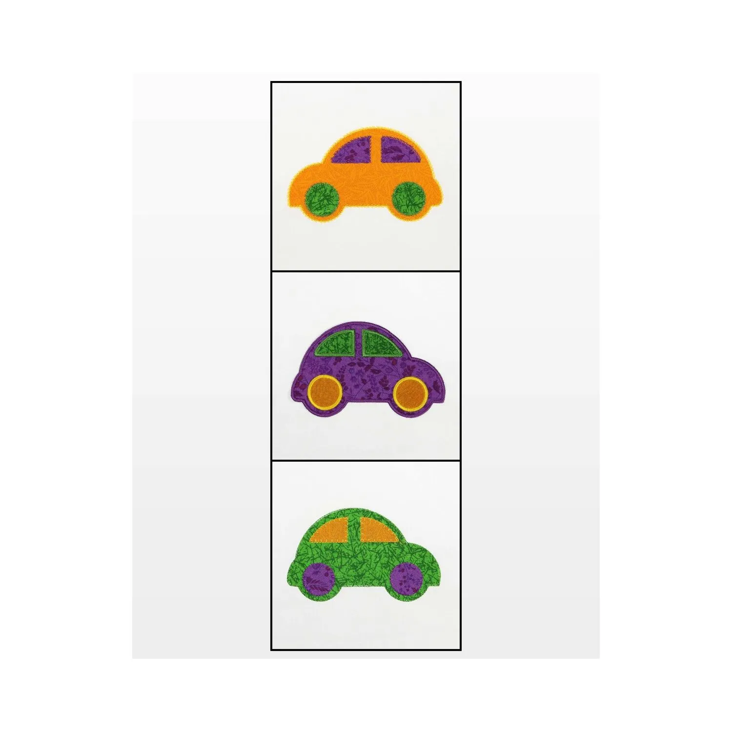 GO! Cute Car Embroidery Designs