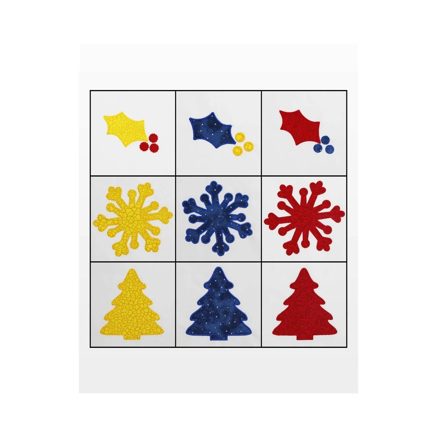 GO! Holiday Medley Embroidery Designs
