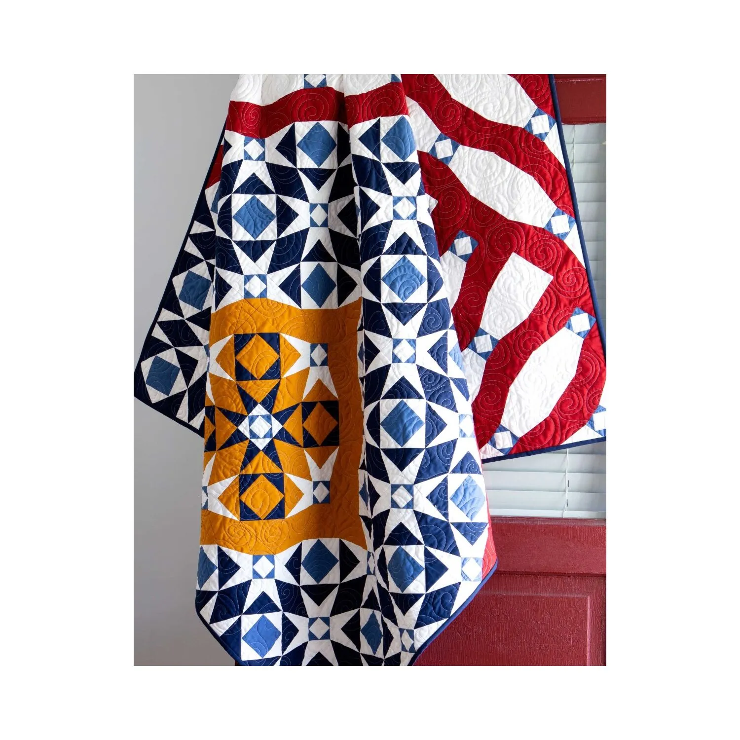 GO! From Sea to Shining Sea Throw Quilt Pattern