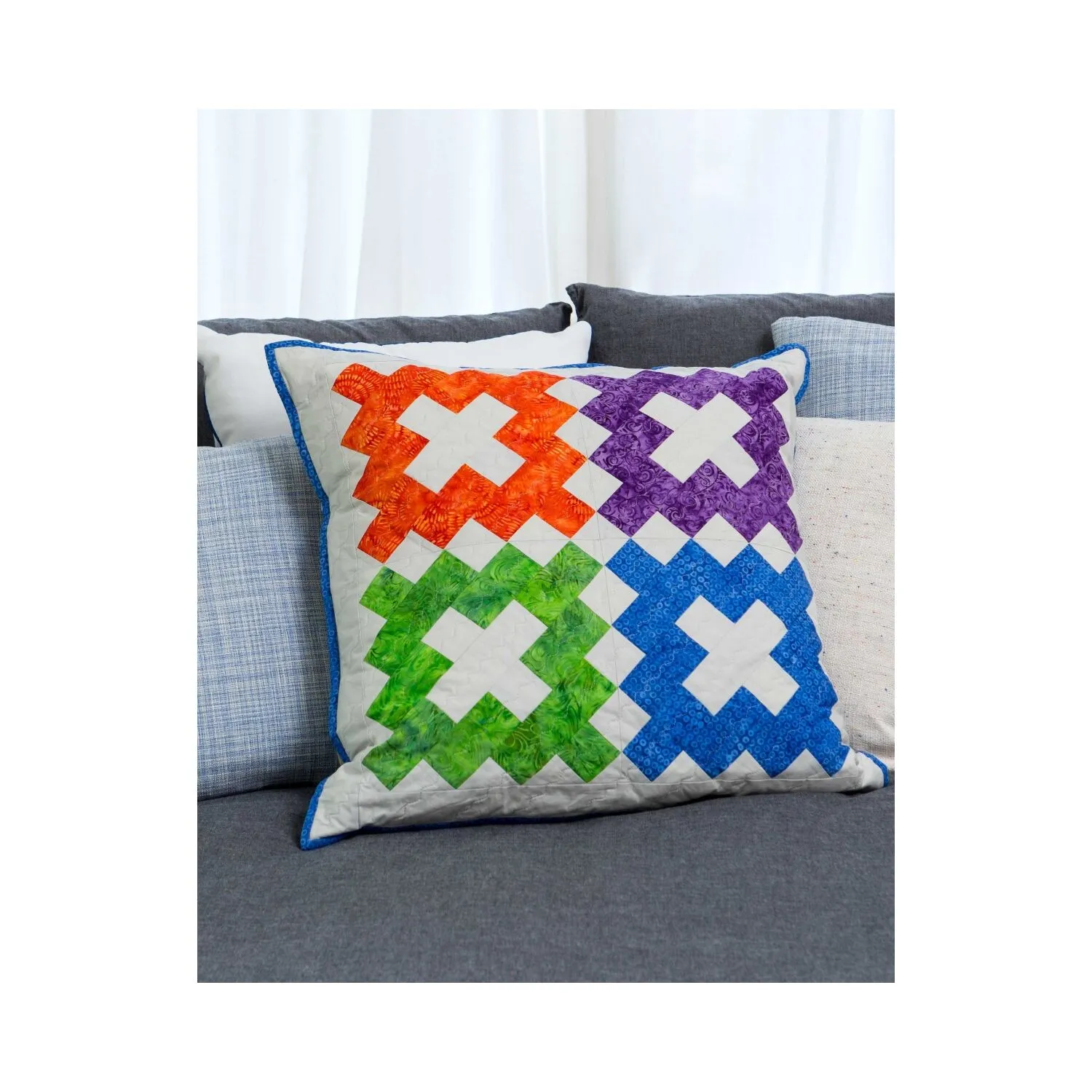 GO! Four Square Chimney Sweep Pillow Pattern