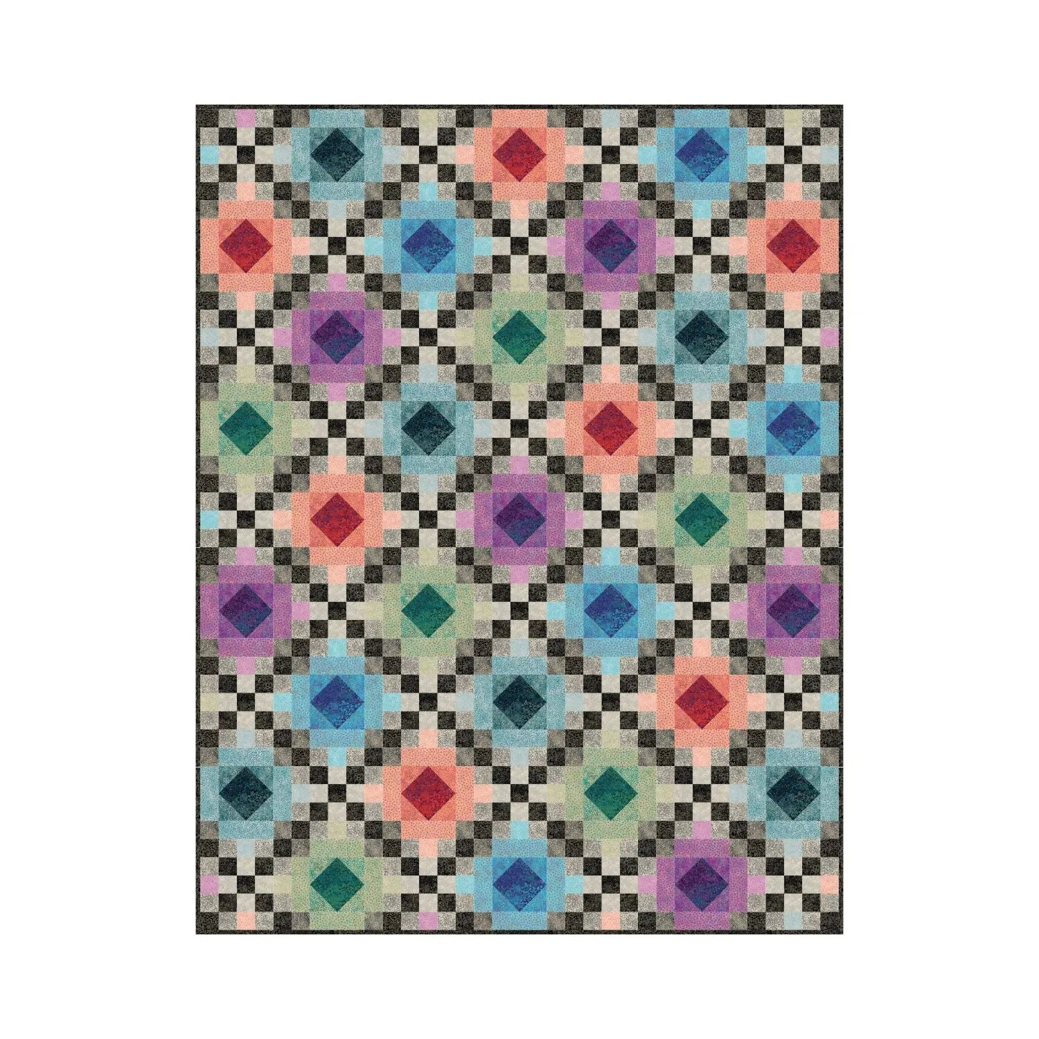 Shimmering Chain Quilt Pattern