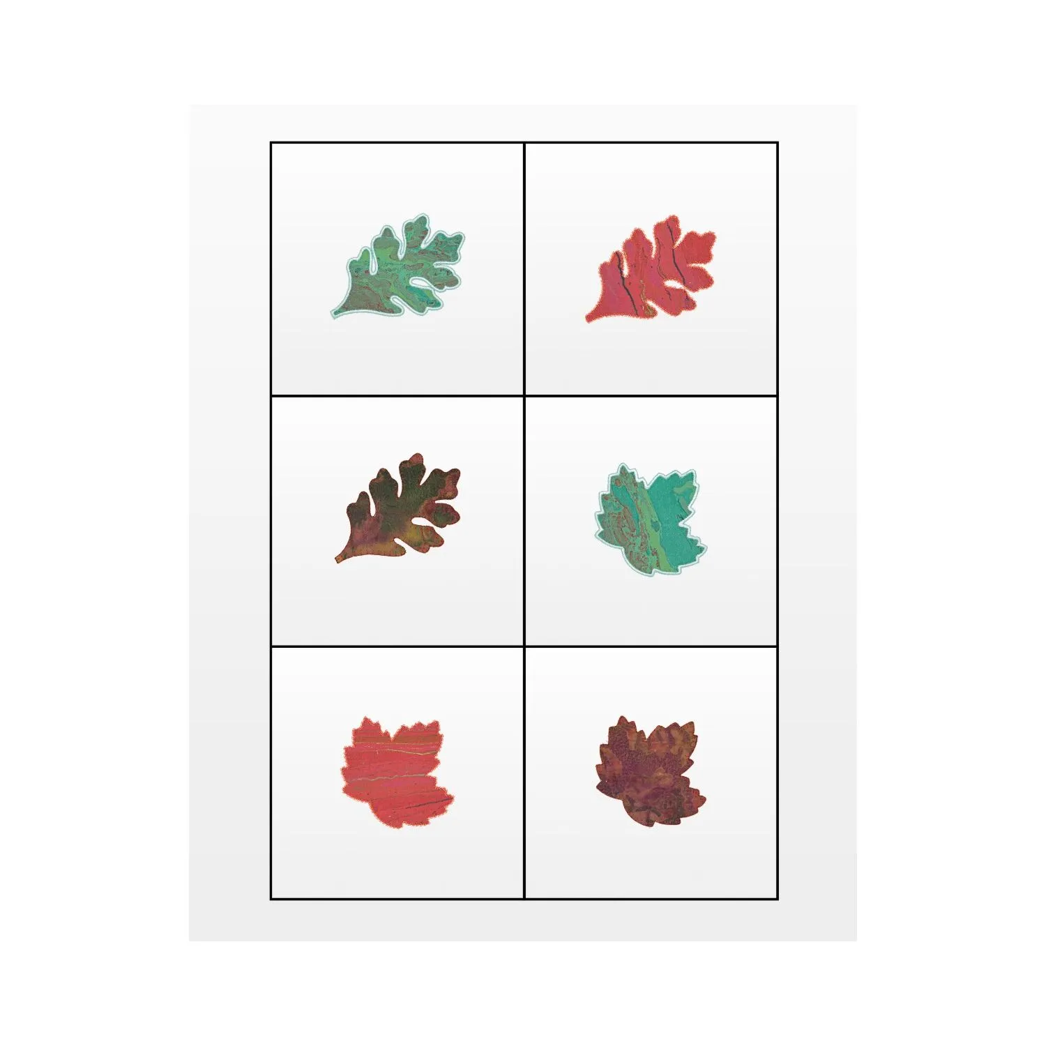GO! Rustling Leaves #2 Embroidery Designs