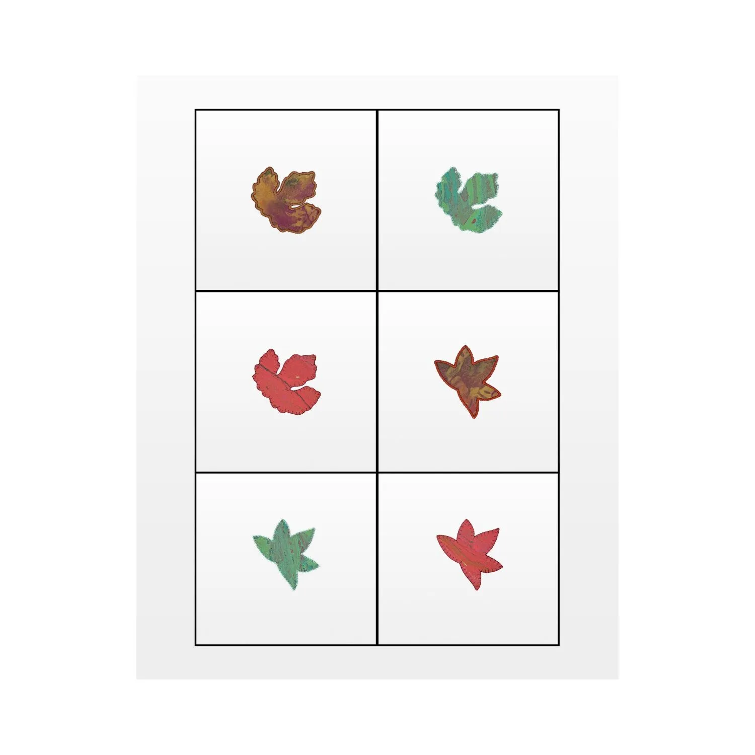 GO! Rustling Leaves #3 Embroidery Designs