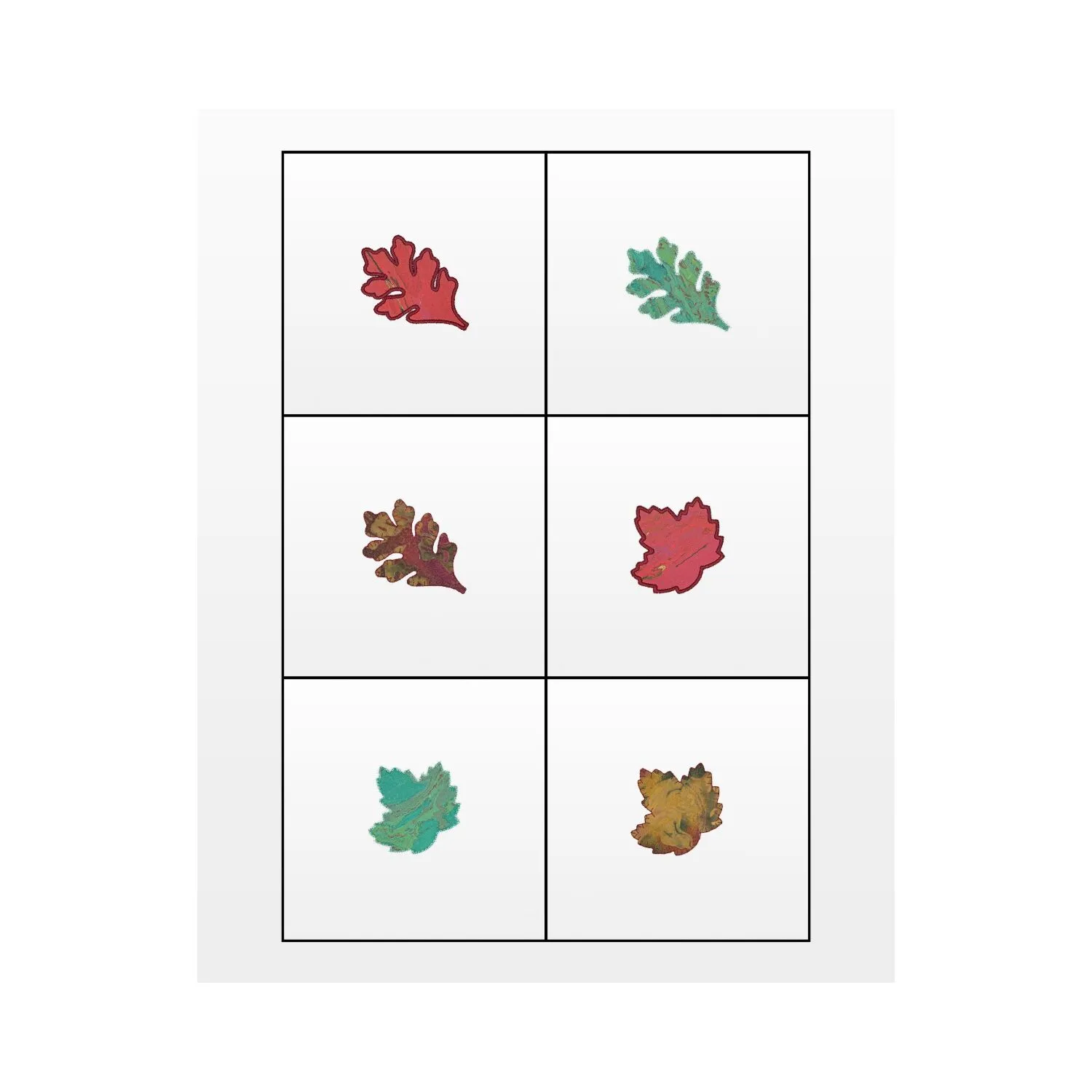 GO! Rustling Leaves #4 Embroidery Designs
