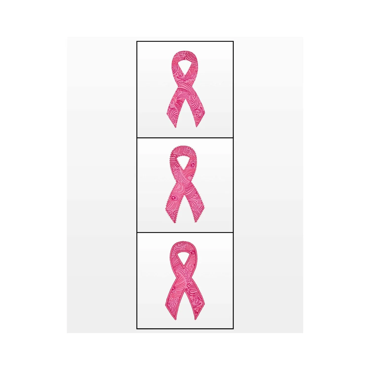 GO! Awareness Ribbon Embroidery Designs