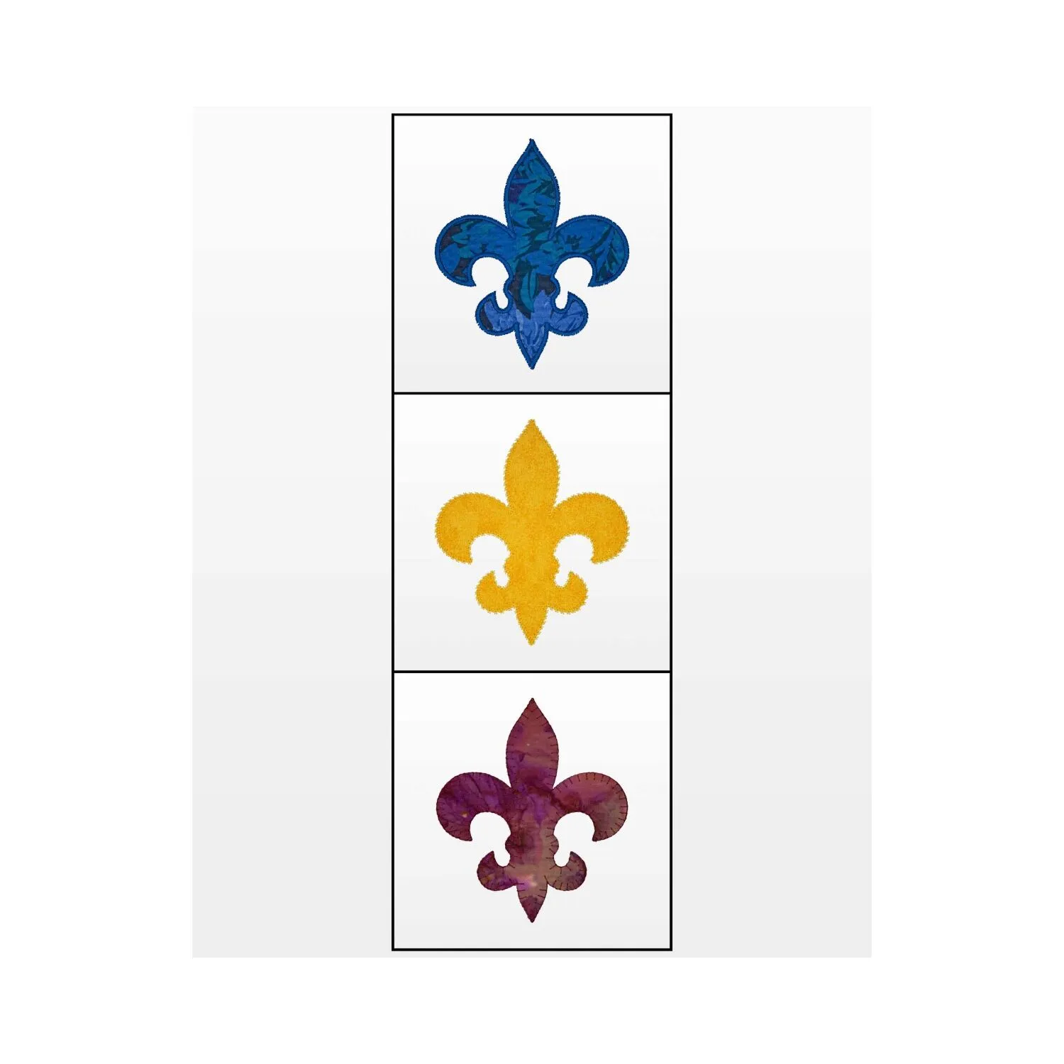 GO! Fleur De Lis Embroidery Designs
