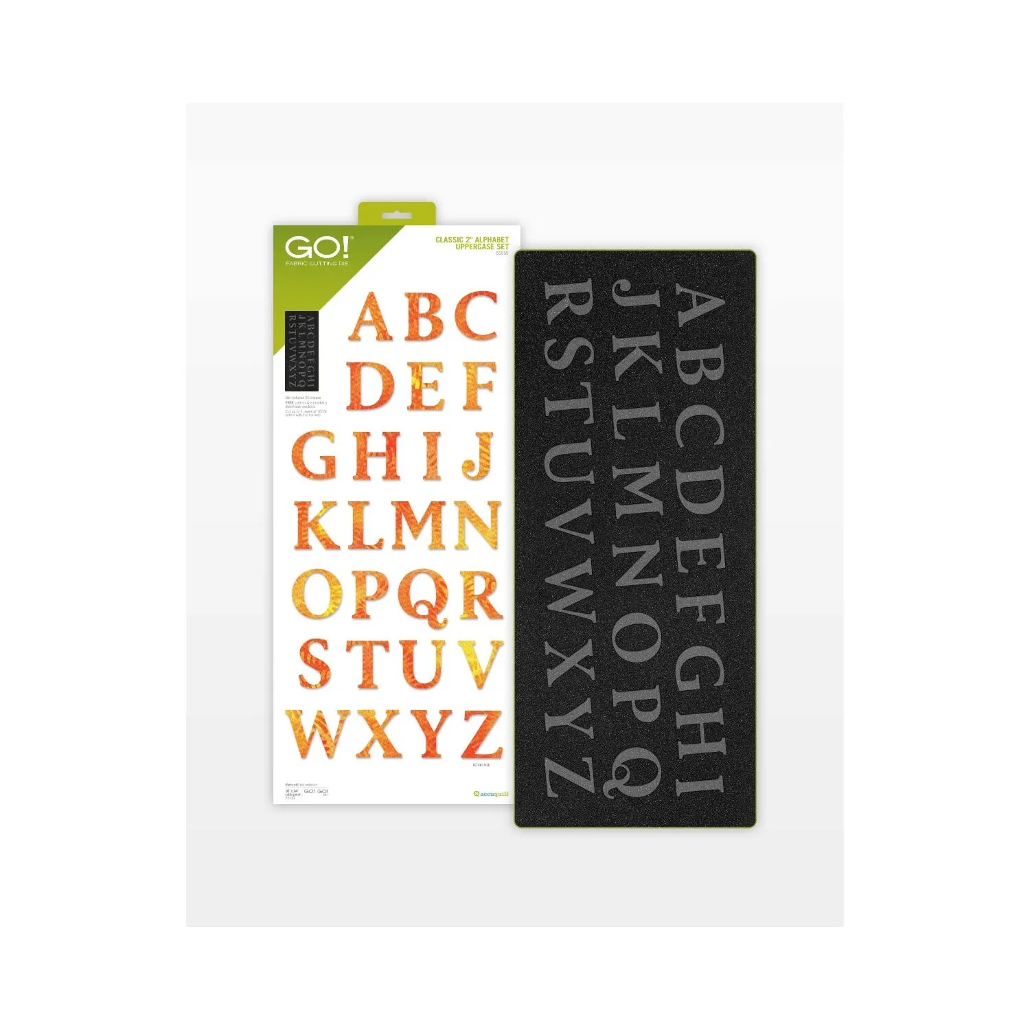 GO! Classic 2 Alphabet Uppercase Set Die