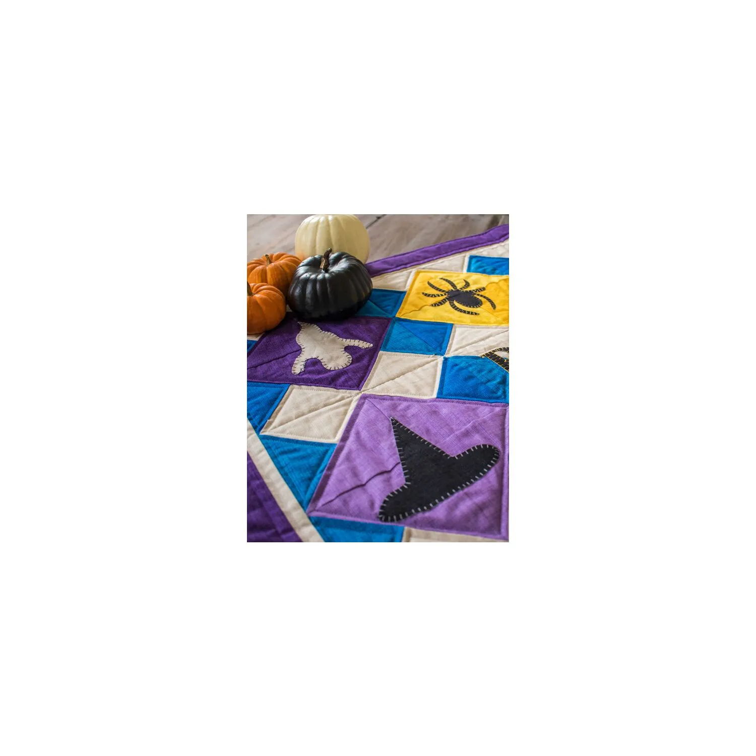 GO! Boo Halloween Table Runner Pattern