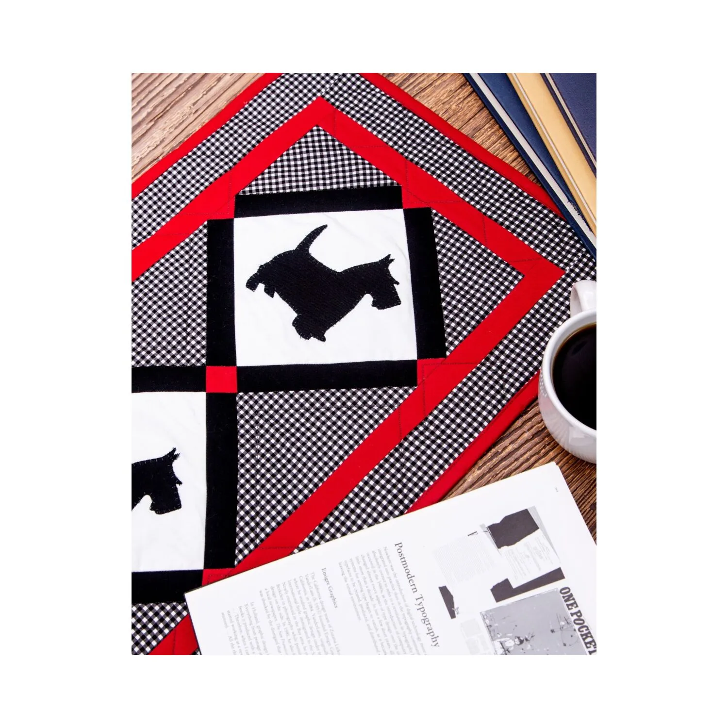 GO! Scottie Dog Table Runner Pattern