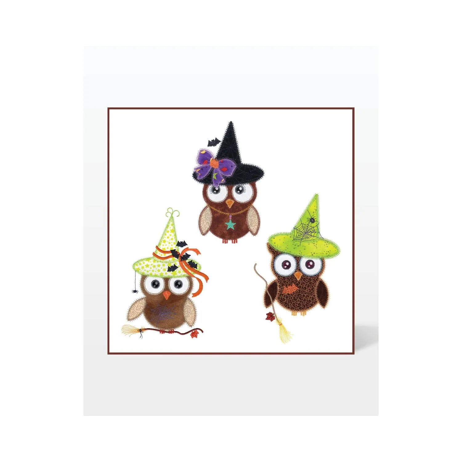 GO! Witchy Owls Embroidery by V-Stitch Designs