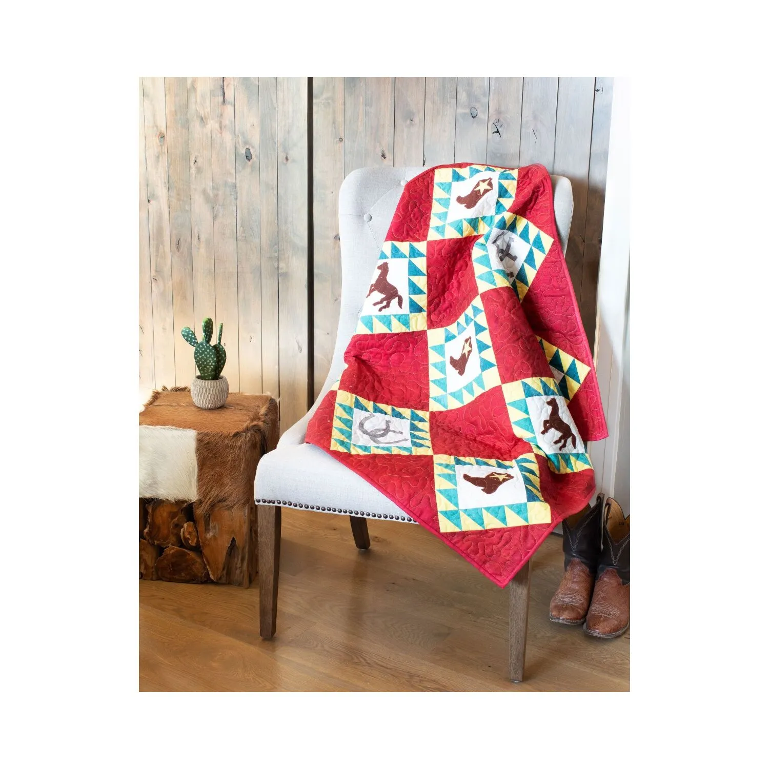 GO! Western Daydream Throw Quilt Pattern