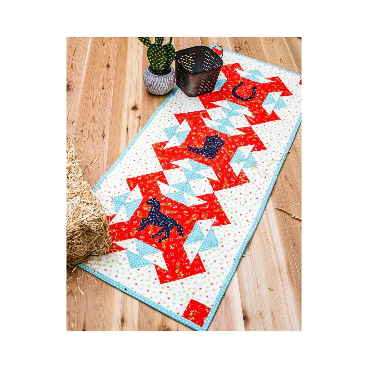GO! Saddle Up Table Runner Pattern