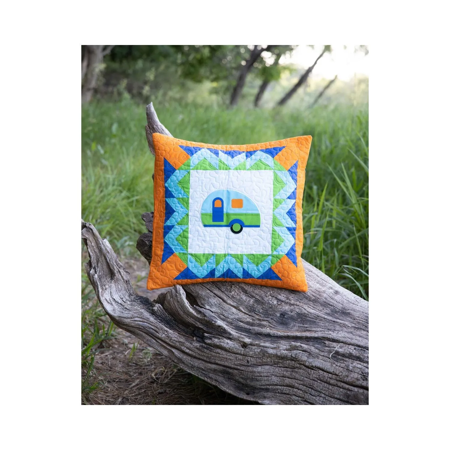 GO! A-Camping We GO Pillow Pattern
