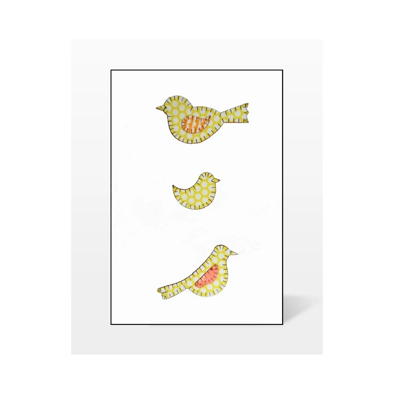 Studio Bird-Trio Embroidery Designs