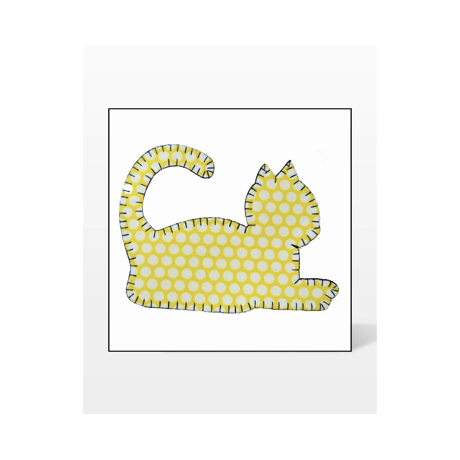 Studio Cat-Pouncing Embroidery Designs