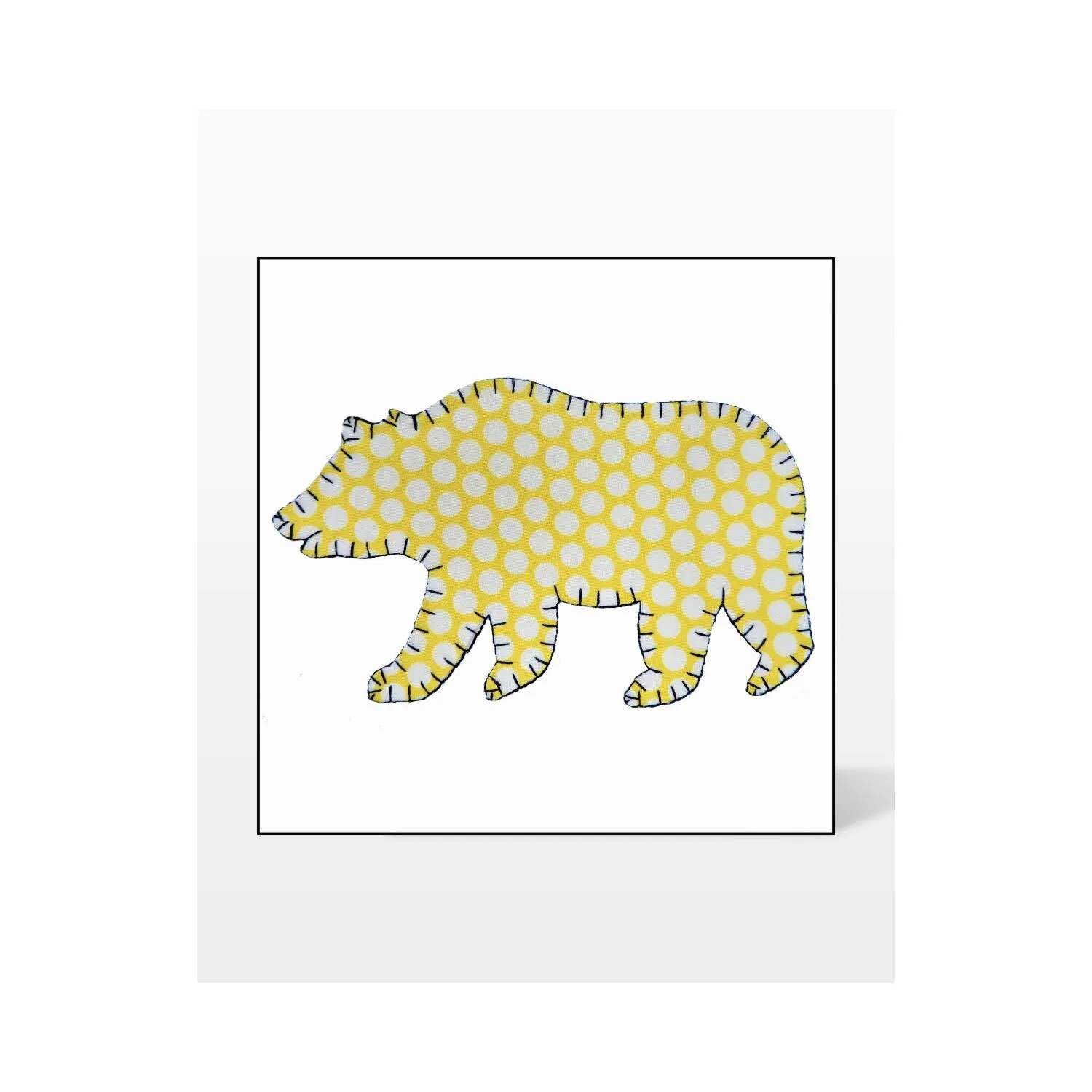 Studio Bear #1 (Large) Embroidery Designs