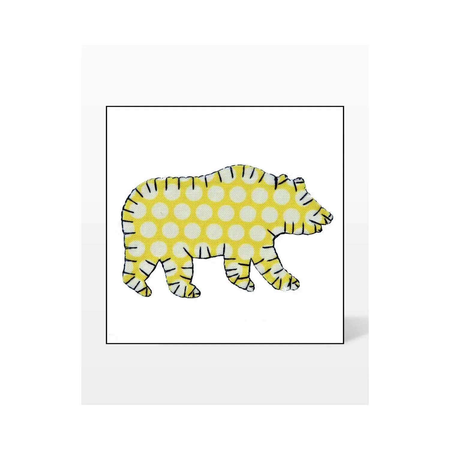 Studio Bear #1 (Small) Embroidery Designs