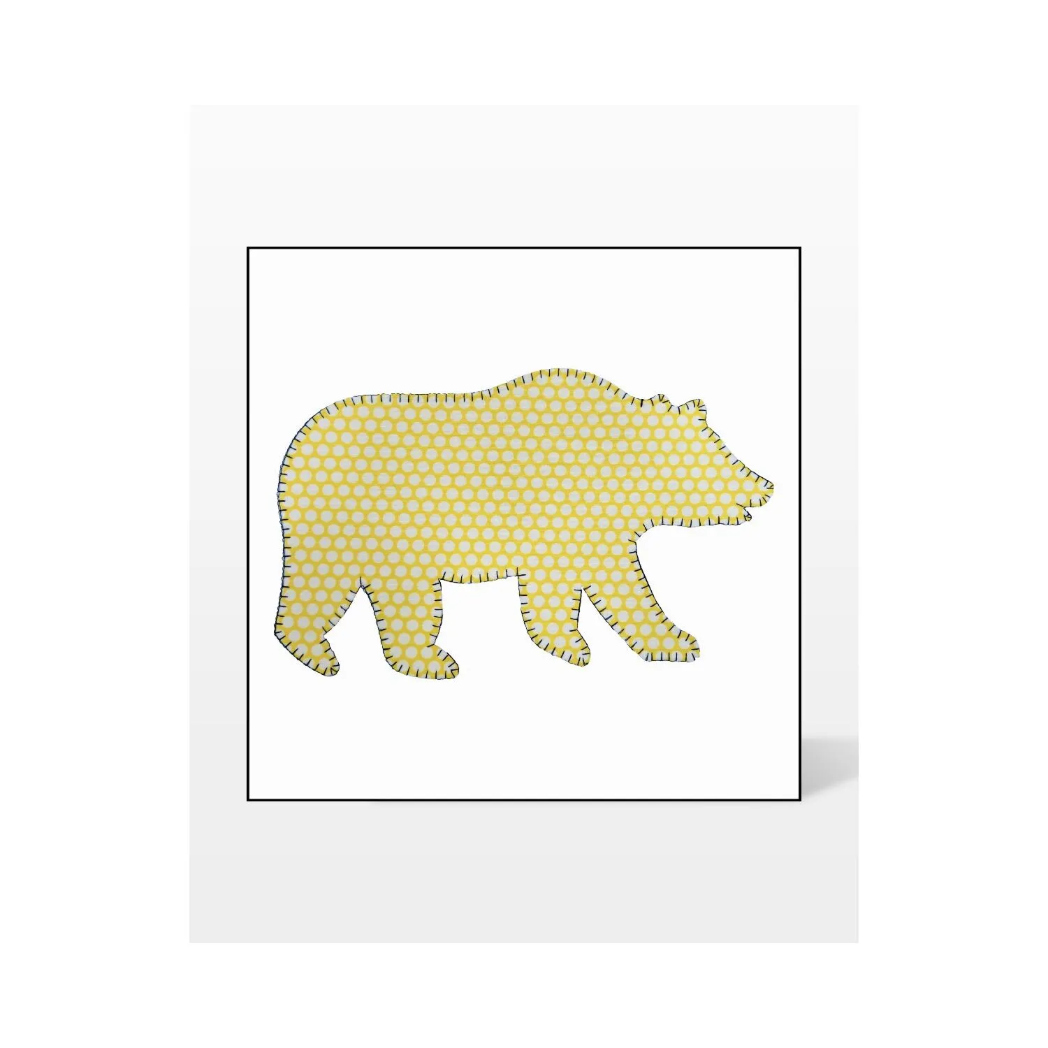 Studio Bear #1 (Jumbo) Embroidery Designs