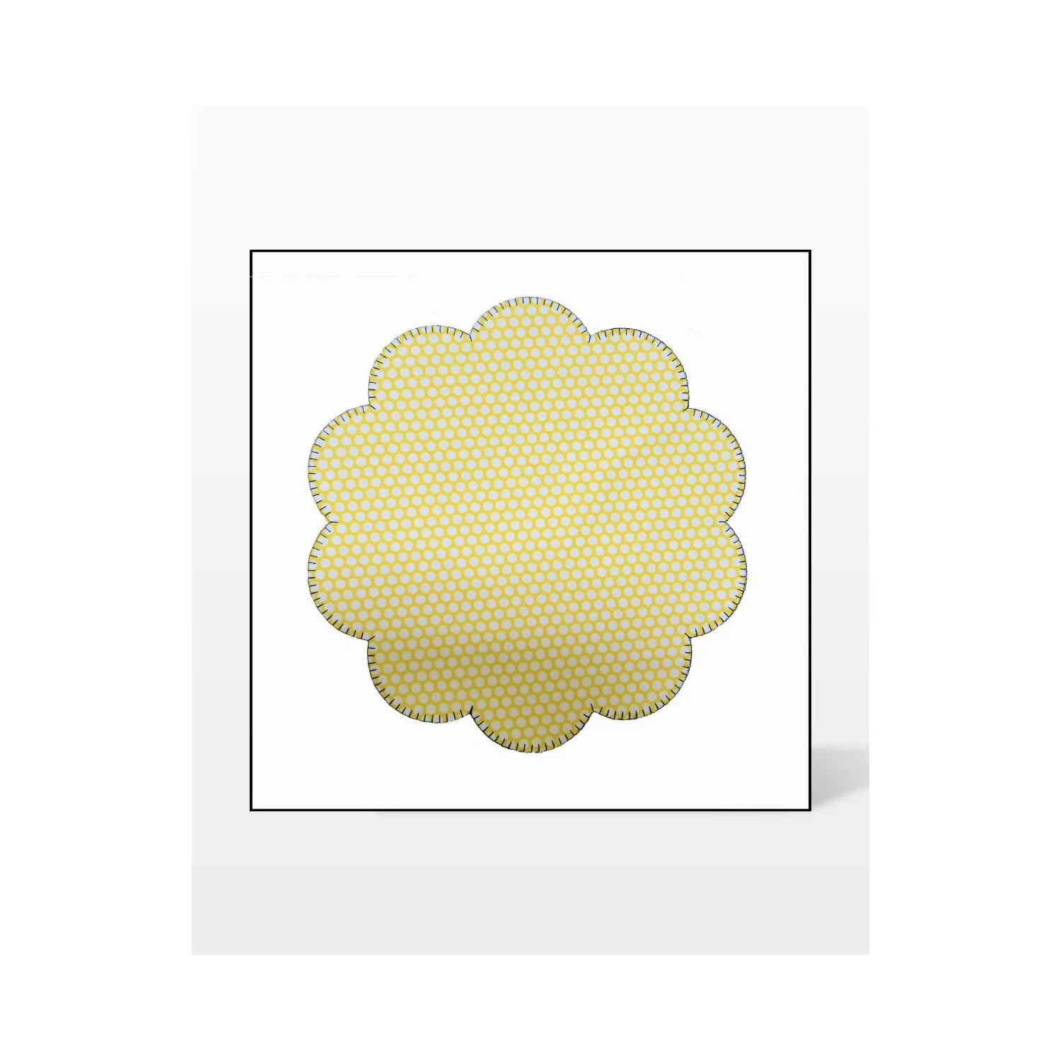 Studio Circle Scalloped-11 1/2 Embroidery Designs