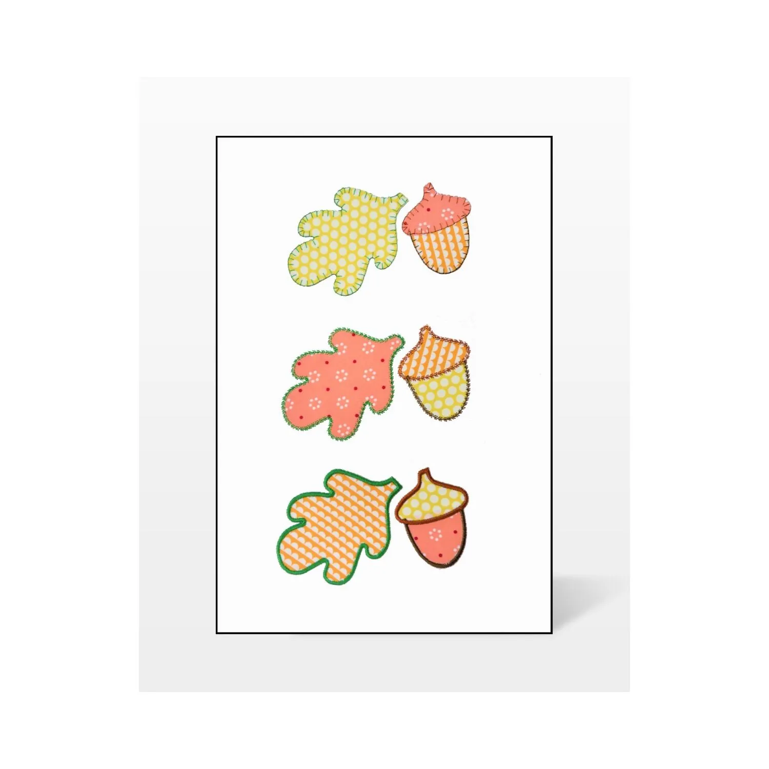 Studio Leaf-Oak & Acorn Embroidery Designs