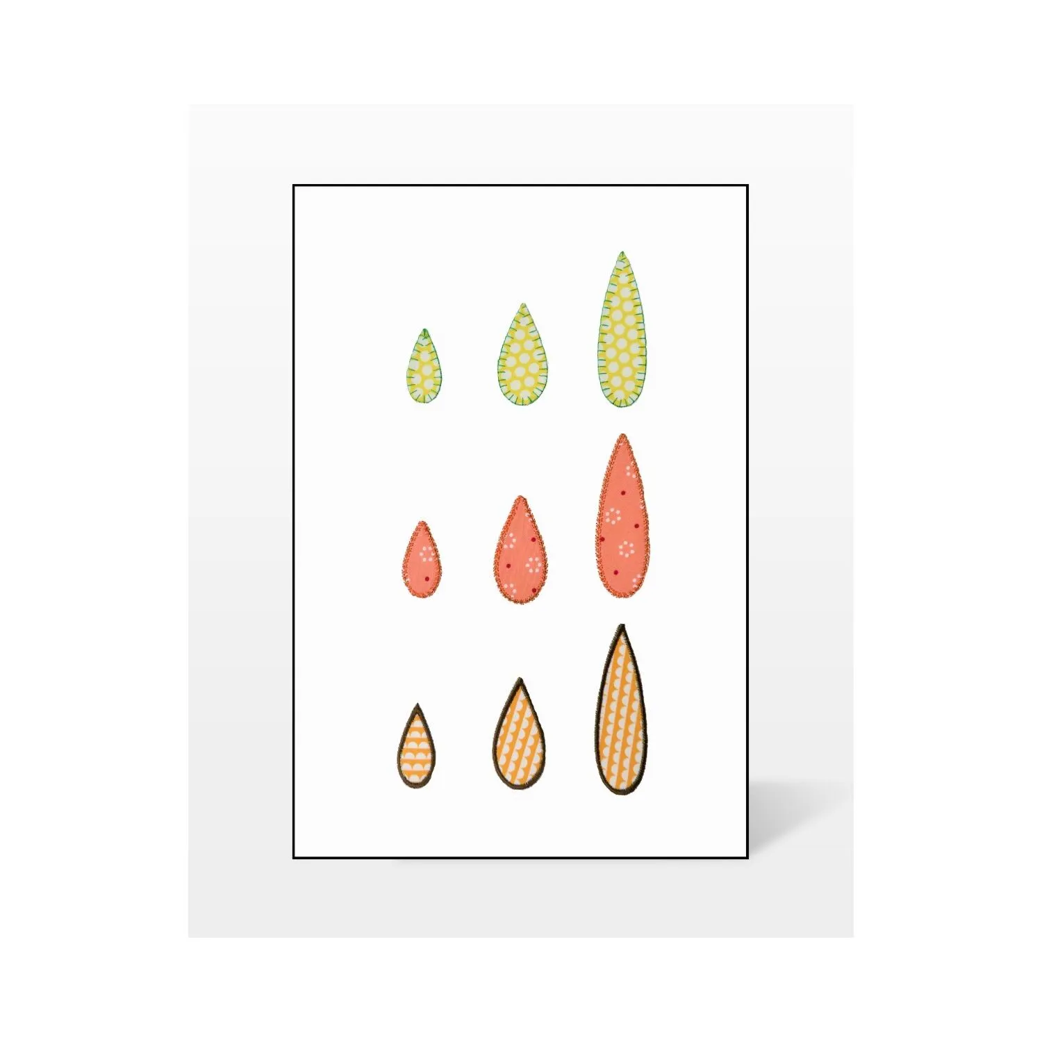 Studio Quilters Leaves #1 Embroidery Designs