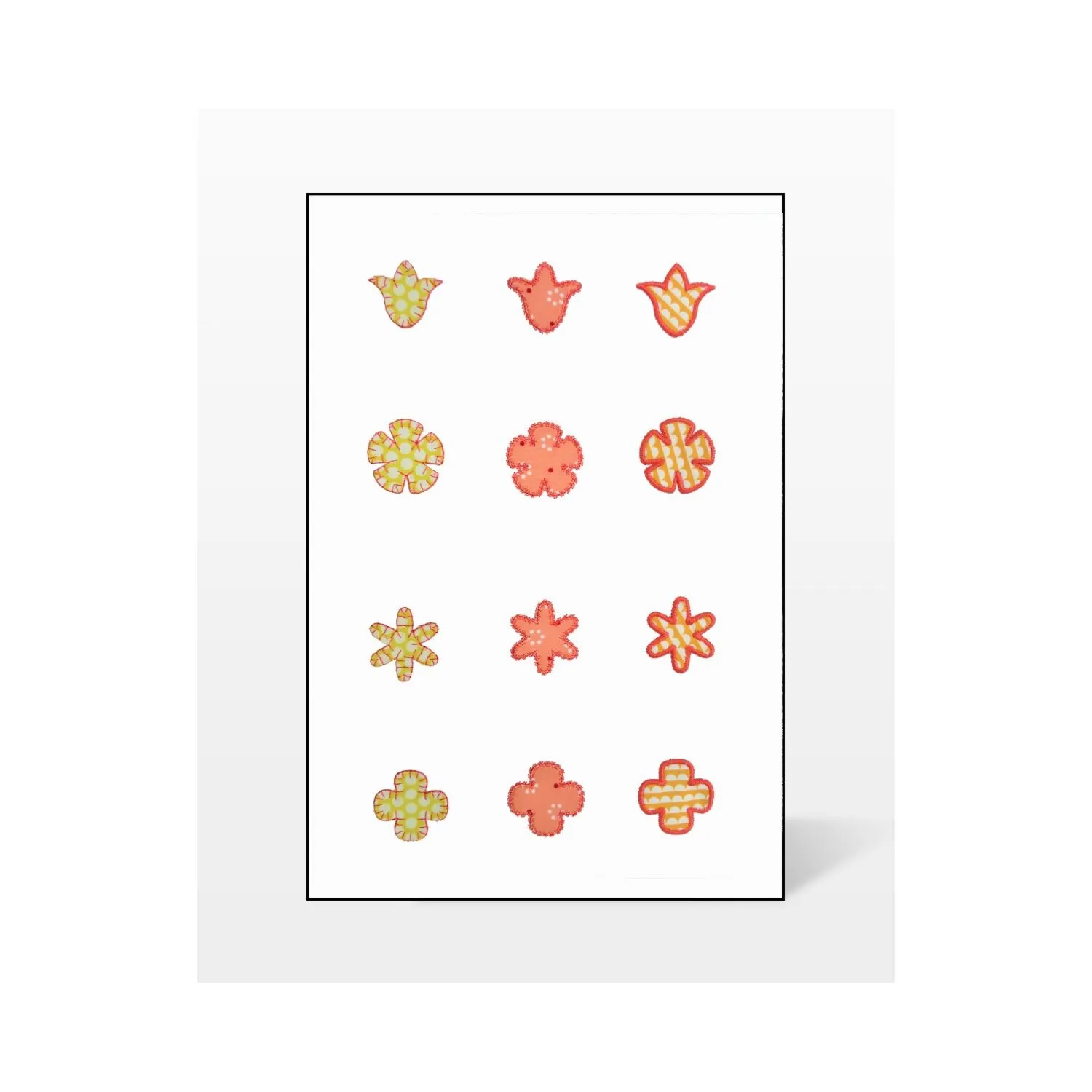 Studio Flowers #3-Mini Embroidery Designs