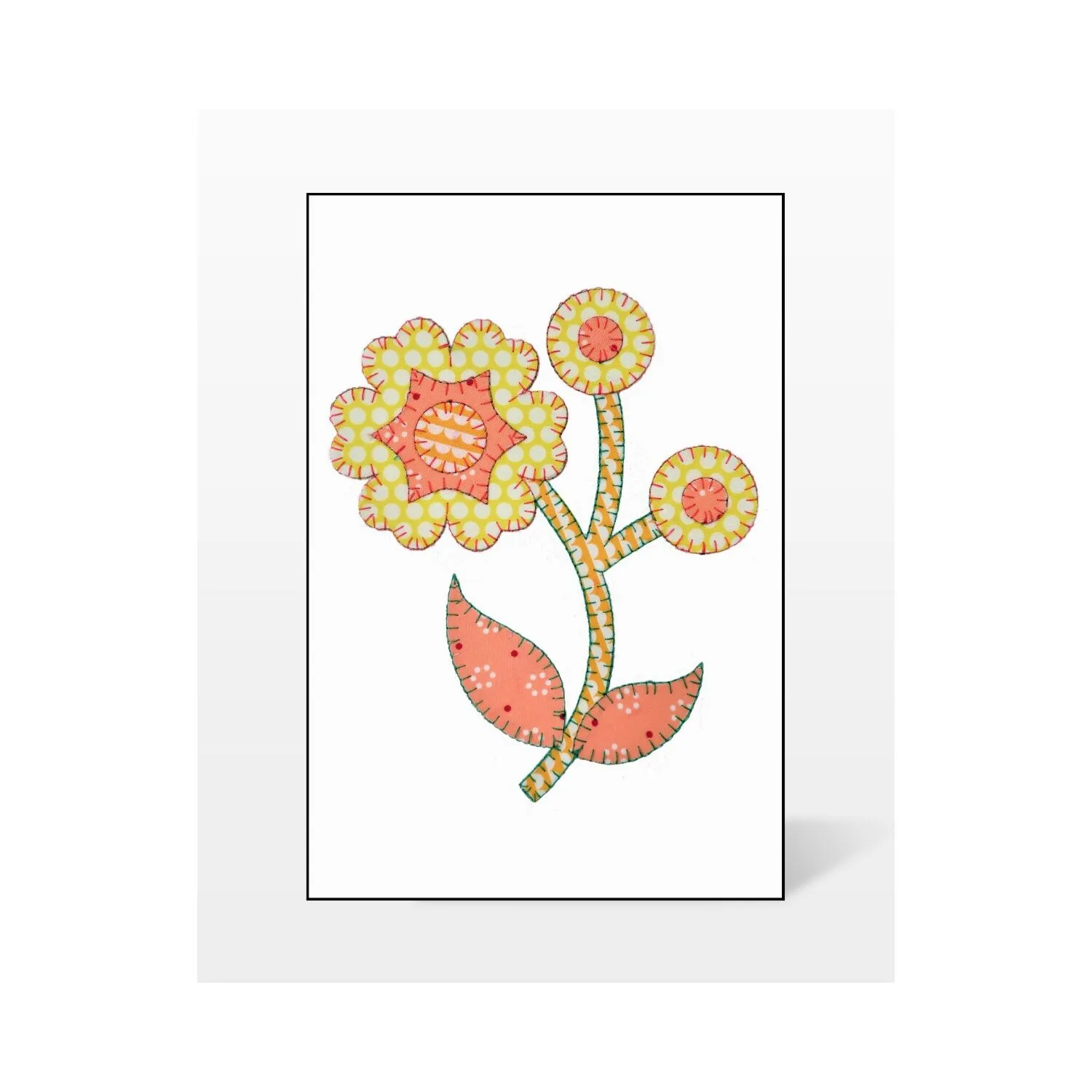 Studio Round Flower (3-Die Set) Embroidery Designs