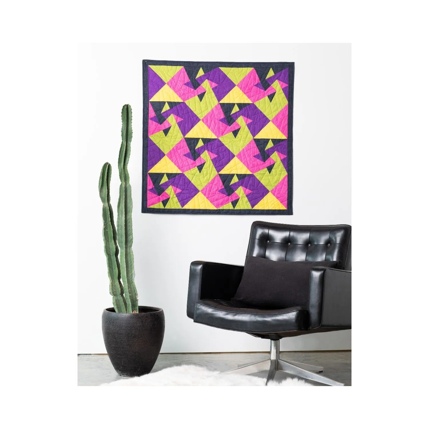 GO! Retro Twist Wall Hanging Pattern