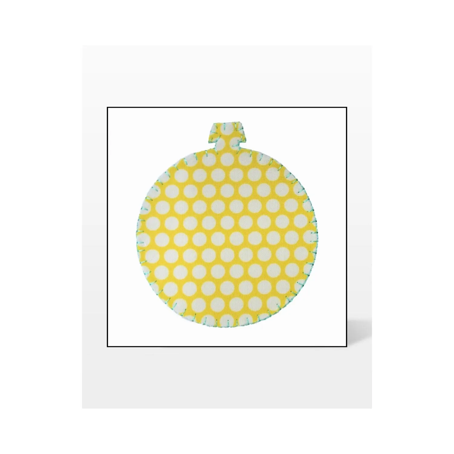 Studio Christmas Ornament (Clear Cutsâ¢) Embroidery Designs