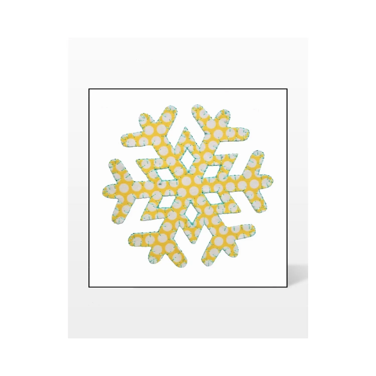 Studio Snowflake #4 (Jumbo) Embroidery Designs
