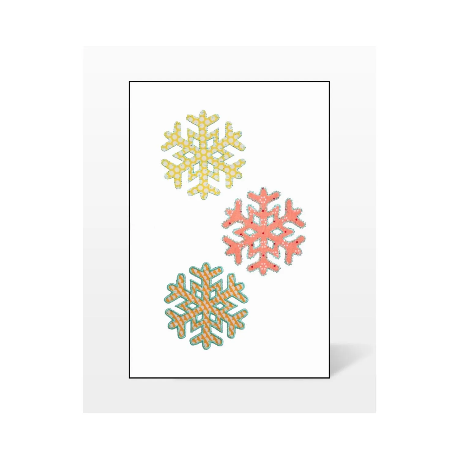 Studio Snowflake #4 (Large) Embroidery Designs