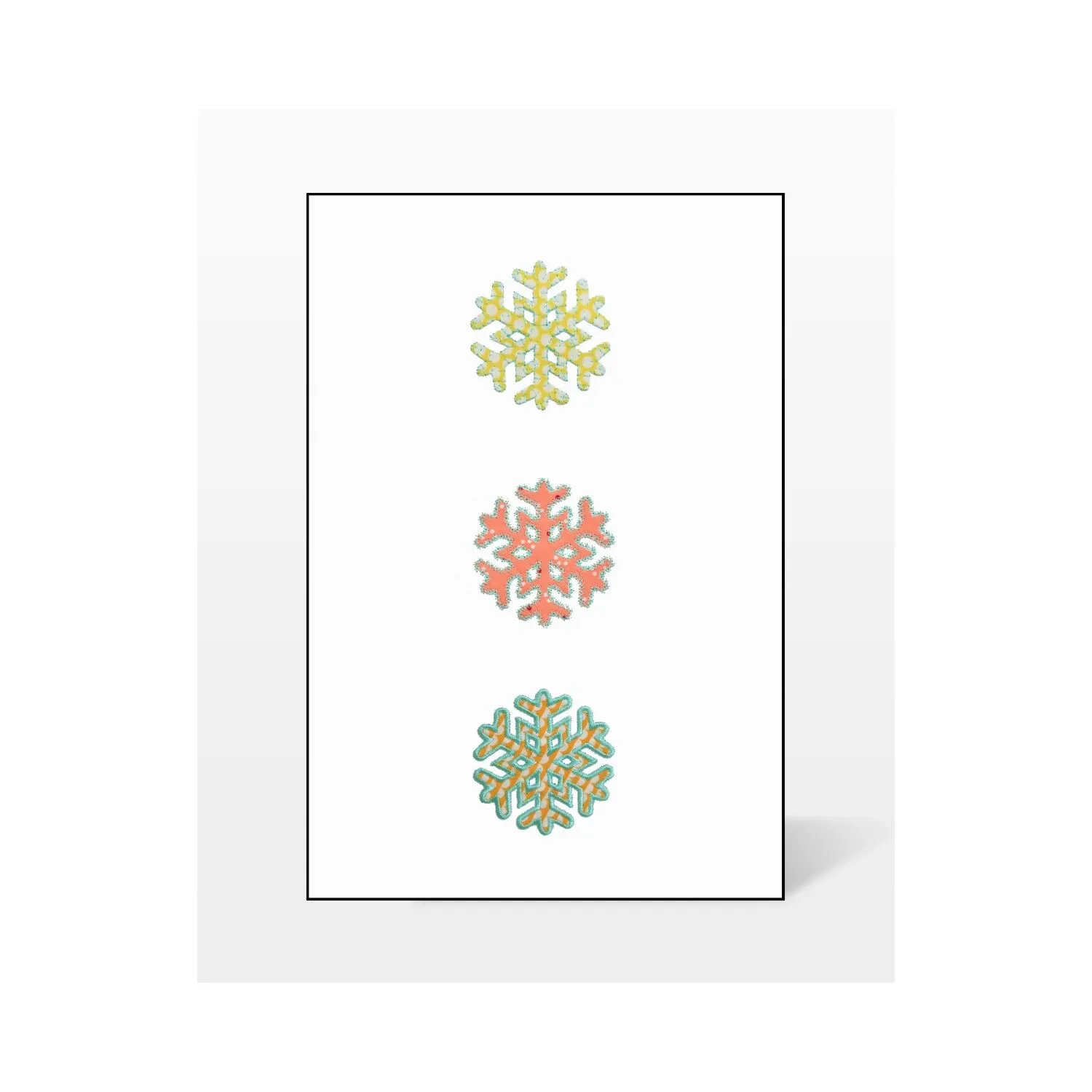 Studio Snowflake #4 (Small) Embroidery Designs