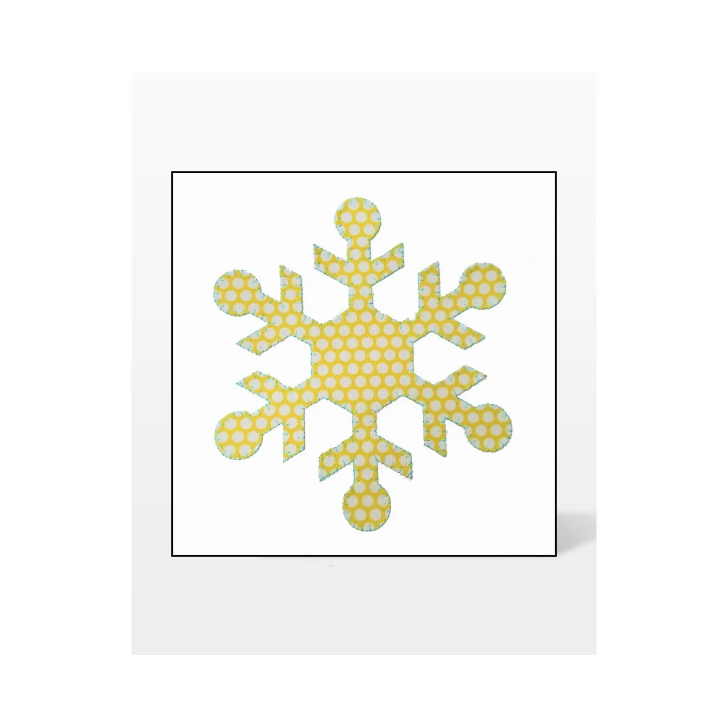 Studio Snowflake #9 (Jumbo) Embroidery Designs