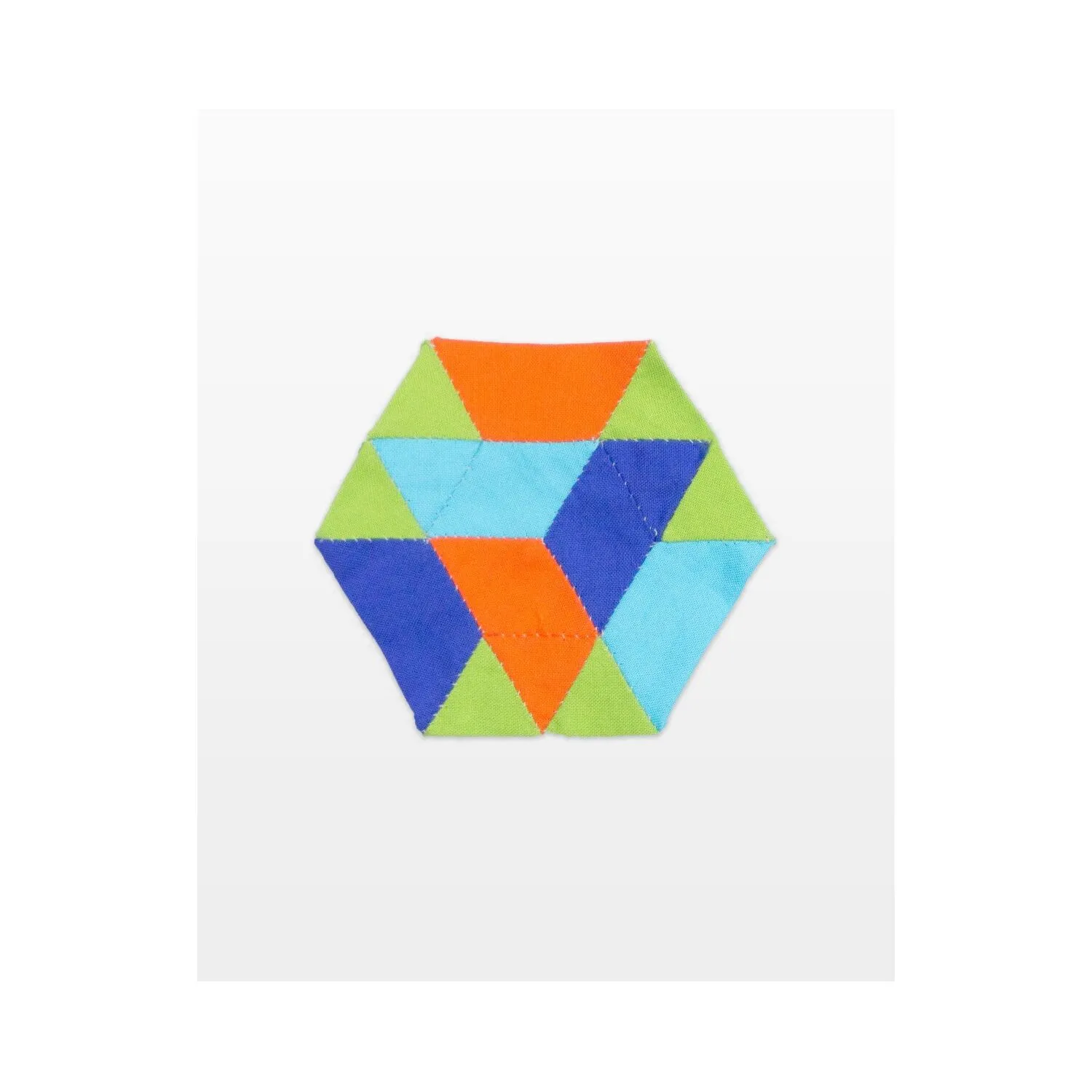 GO! Qube Cross Cube English Paper Piecing Block Pattern