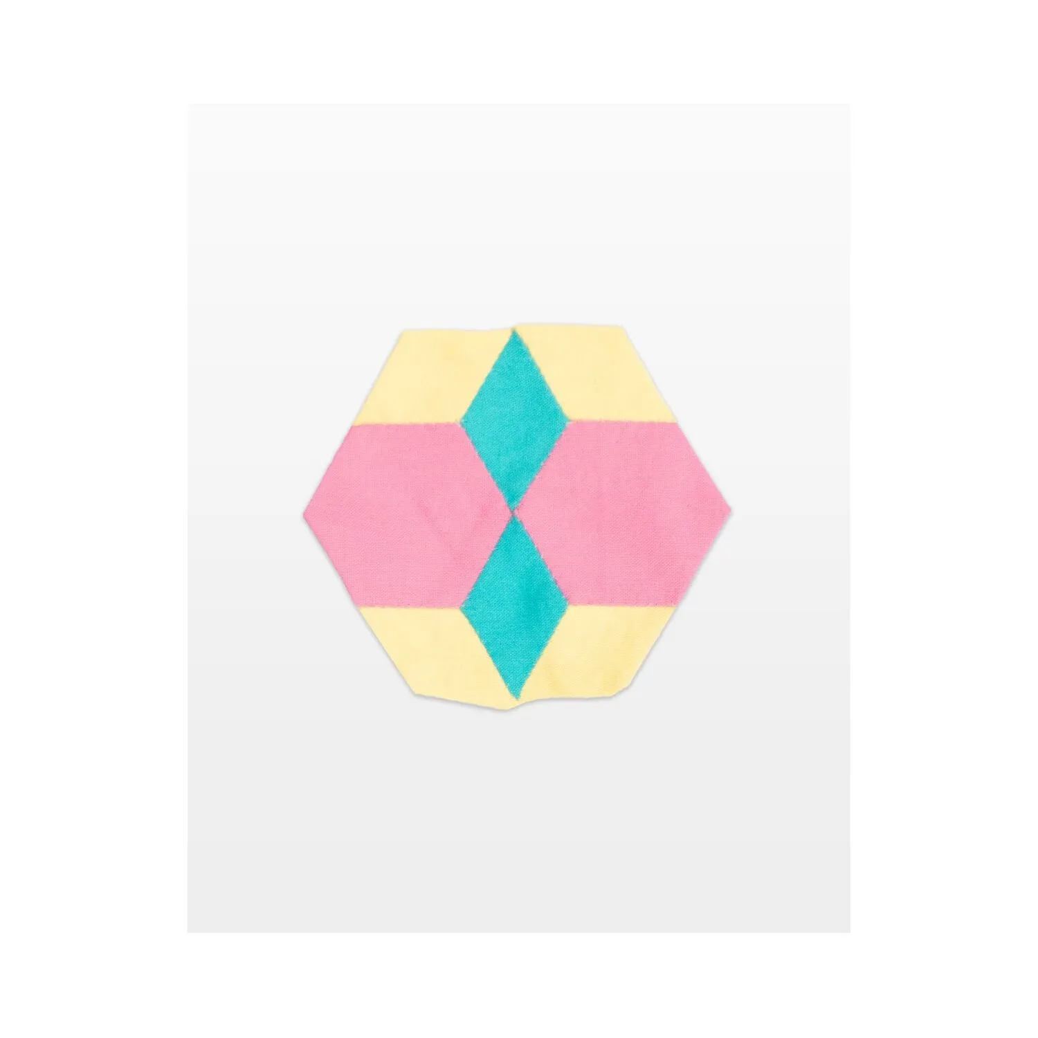 GO! Qube Diamond Chain English Paper Piecing Block Pattern
